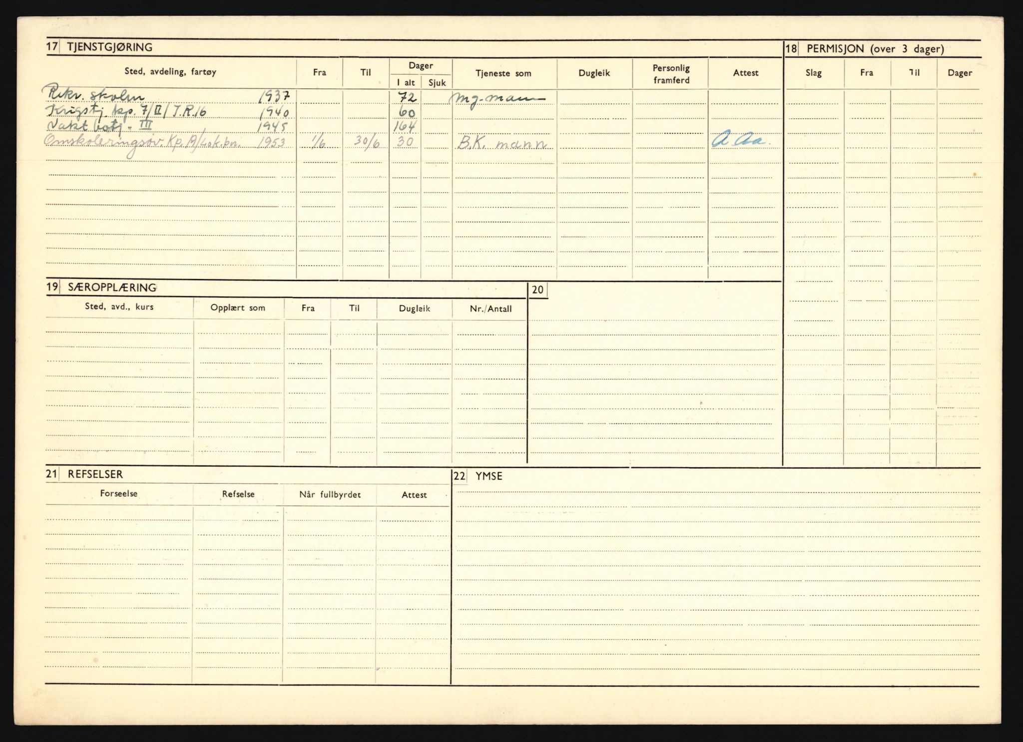 Forsvaret, Troms infanteriregiment nr. 16, AV/RA-RAFA-3146/P/Pa/L0020: Rulleblad for regimentets menige mannskaper, årsklasse 1936, 1936, p. 532