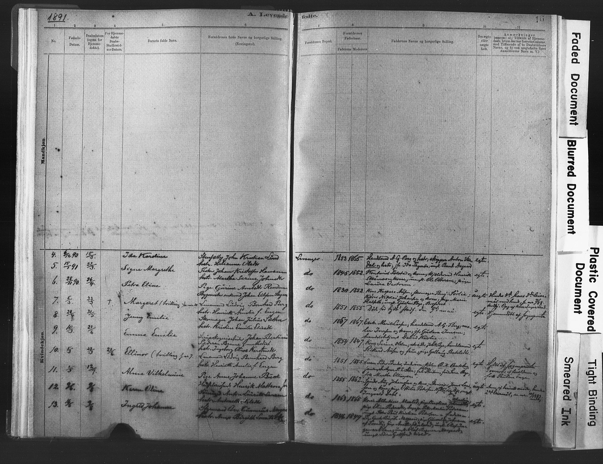 Ministerialprotokoller, klokkerbøker og fødselsregistre - Nord-Trøndelag, SAT/A-1458/720/L0189: Parish register (official) no. 720A05, 1880-1911, p. 16