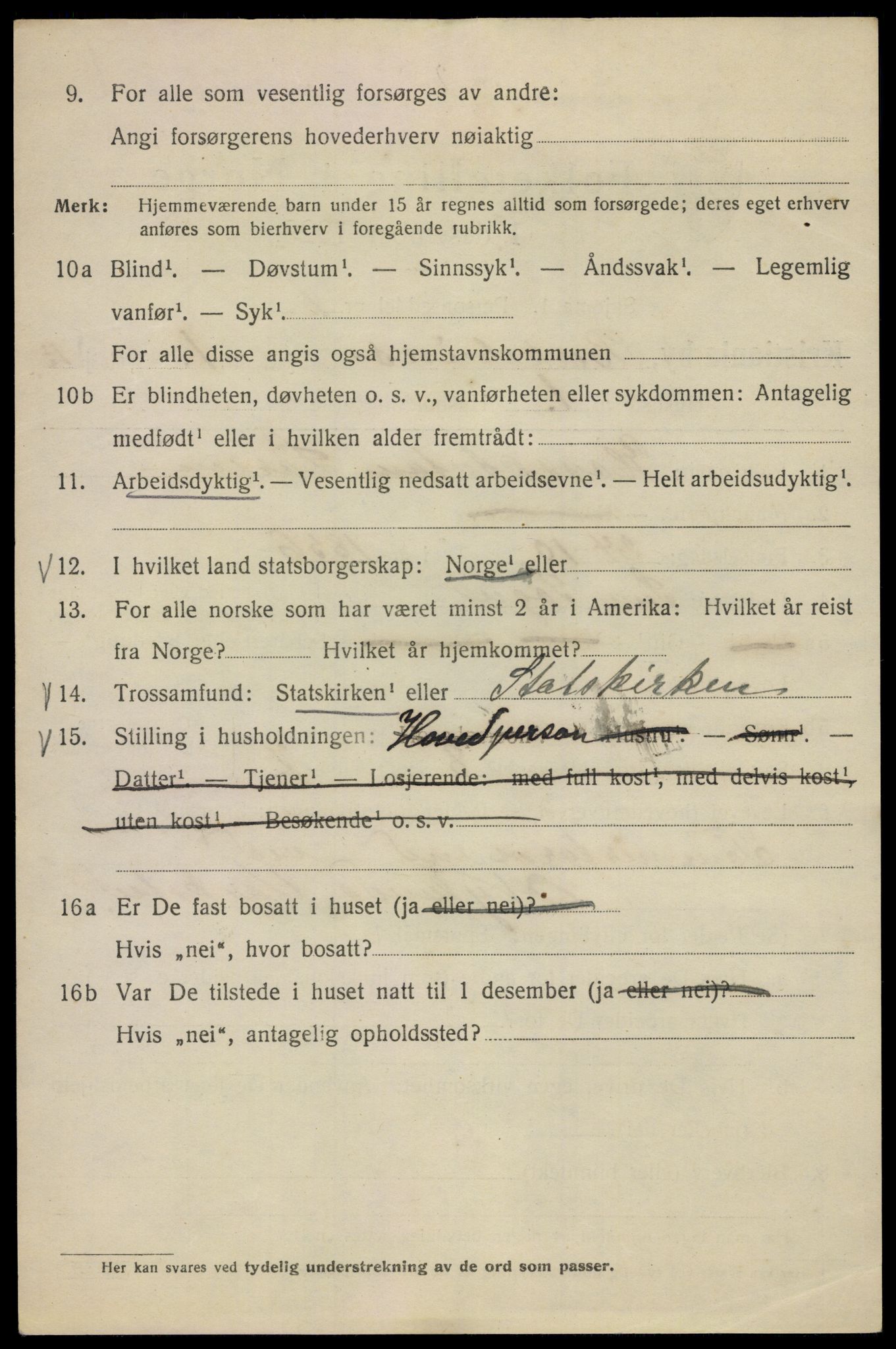 SAO, 1920 census for Kristiania, 1920, p. 155986