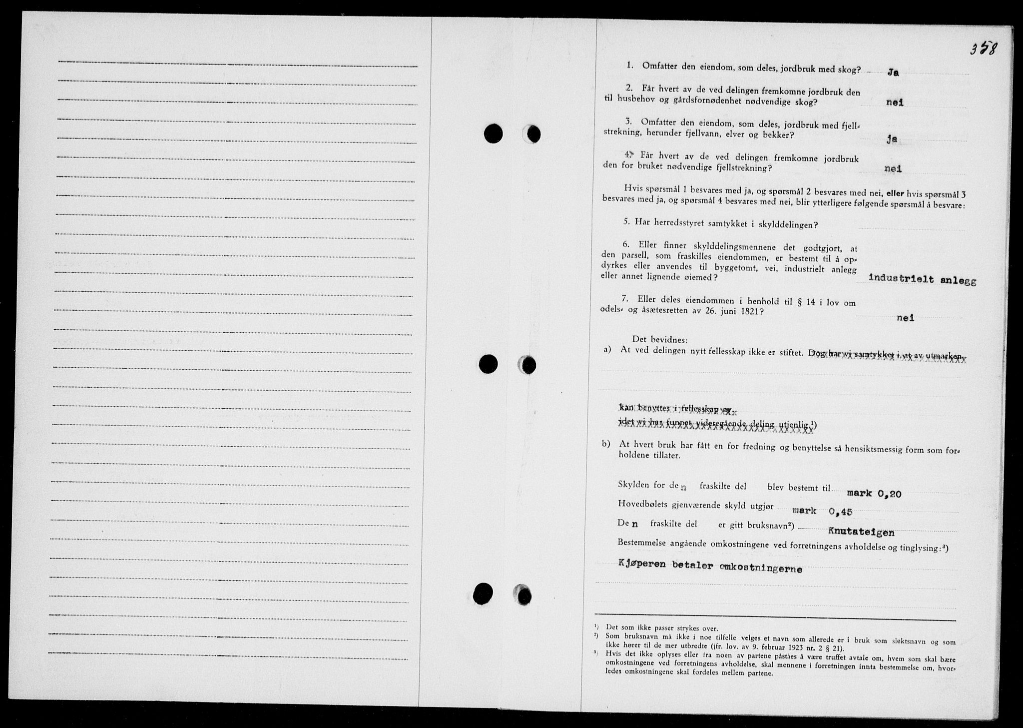 Ryfylke tingrett, SAST/A-100055/001/II/IIB/L0085: Mortgage book no. 64, 1941-1941, Diary no: : 1006/1941