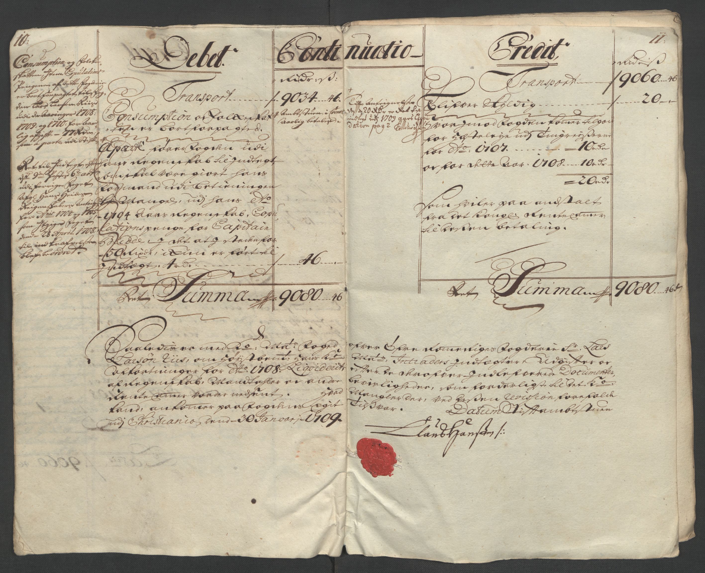 Rentekammeret inntil 1814, Reviderte regnskaper, Fogderegnskap, AV/RA-EA-4092/R12/L0719: Fogderegnskap Øvre Romerike, 1708-1709, p. 8