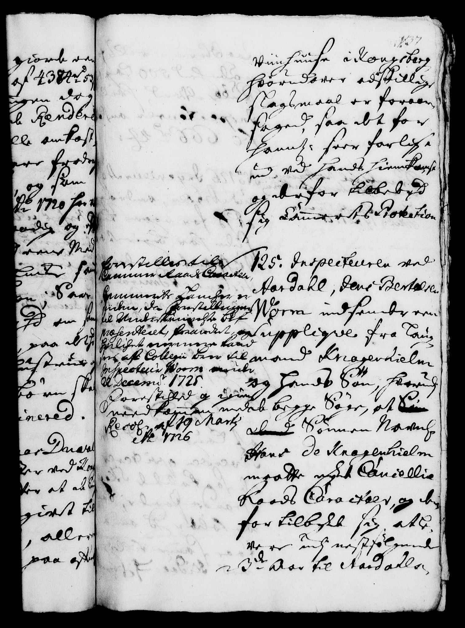 Rentekammeret, Kammerkanselliet, RA/EA-3111/G/Gh/Gha/L0008: Norsk ekstraktmemorialprotokoll (merket RK 53.53), 1725-1726, p. 137