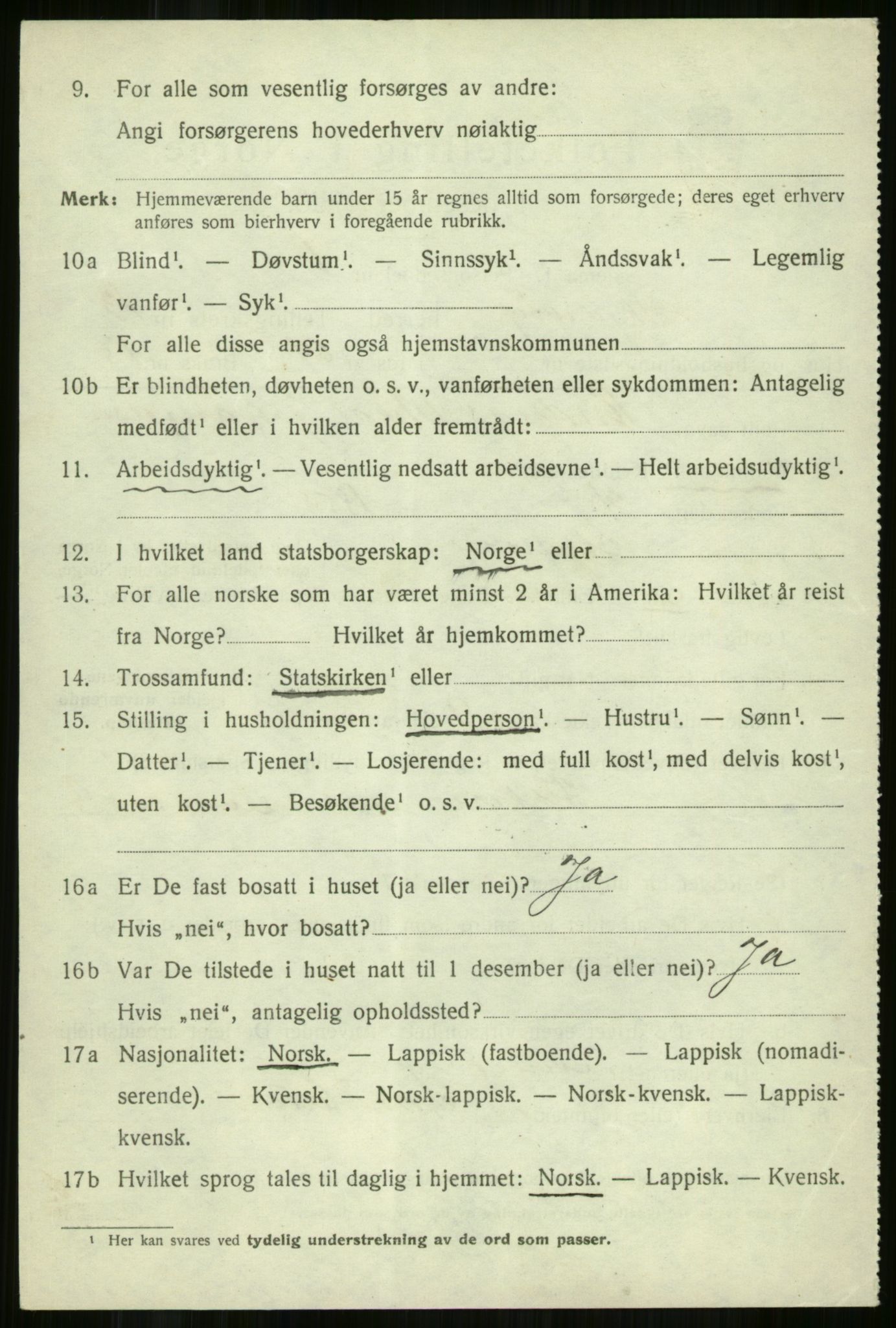 SATØ, 1920 census for Skjervøy, 1920, p. 6628