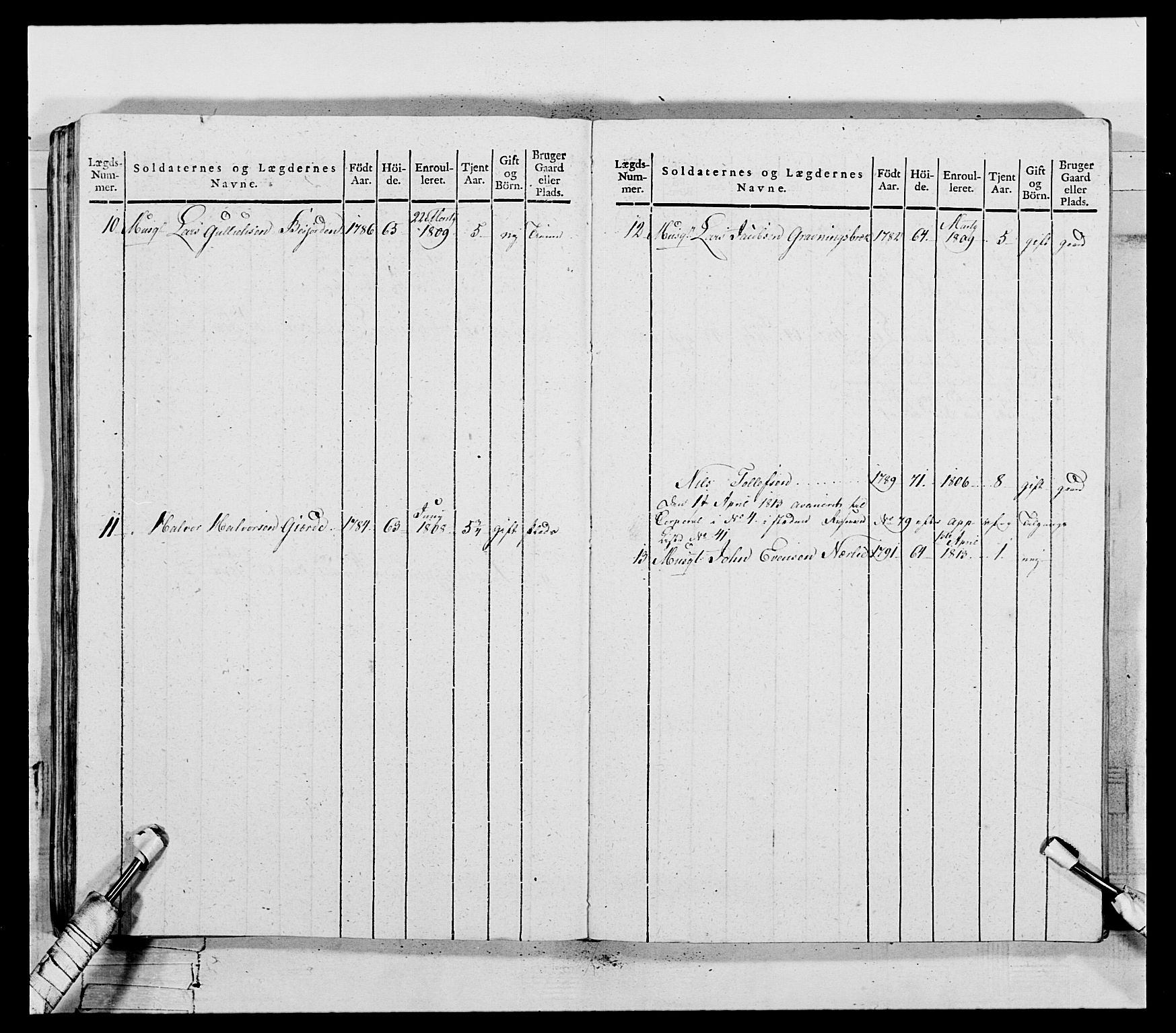 Generalitets- og kommissariatskollegiet, Det kongelige norske kommissariatskollegium, AV/RA-EA-5420/E/Eh/L0118: Telemarkske nasjonale infanteriregiment, 1814, p. 335