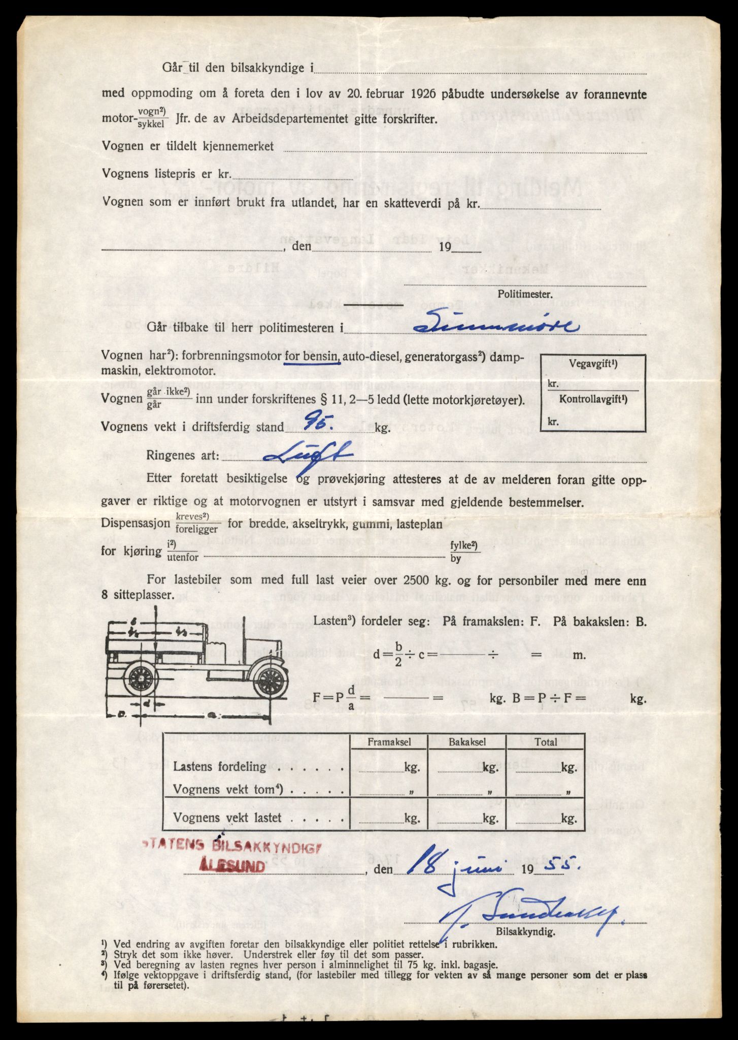 Møre og Romsdal vegkontor - Ålesund trafikkstasjon, AV/SAT-A-4099/F/Fe/L0039: Registreringskort for kjøretøy T 13361 - T 13530, 1927-1998, p. 296