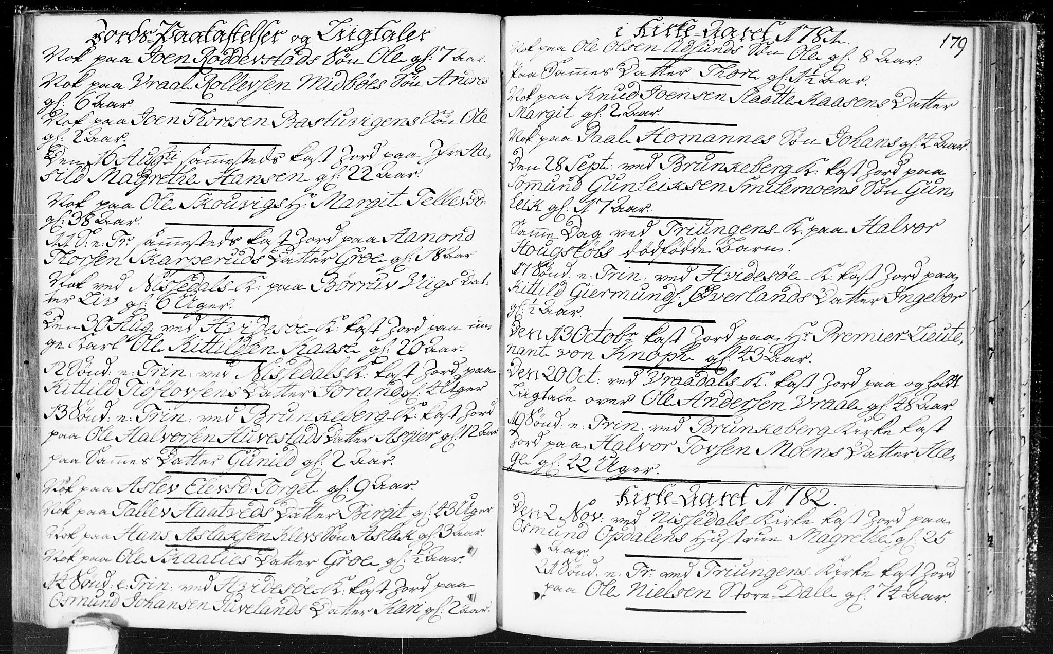 Kviteseid kirkebøker, SAKO/A-276/F/Fa/L0002: Parish register (official) no. I 2, 1773-1786, p. 179