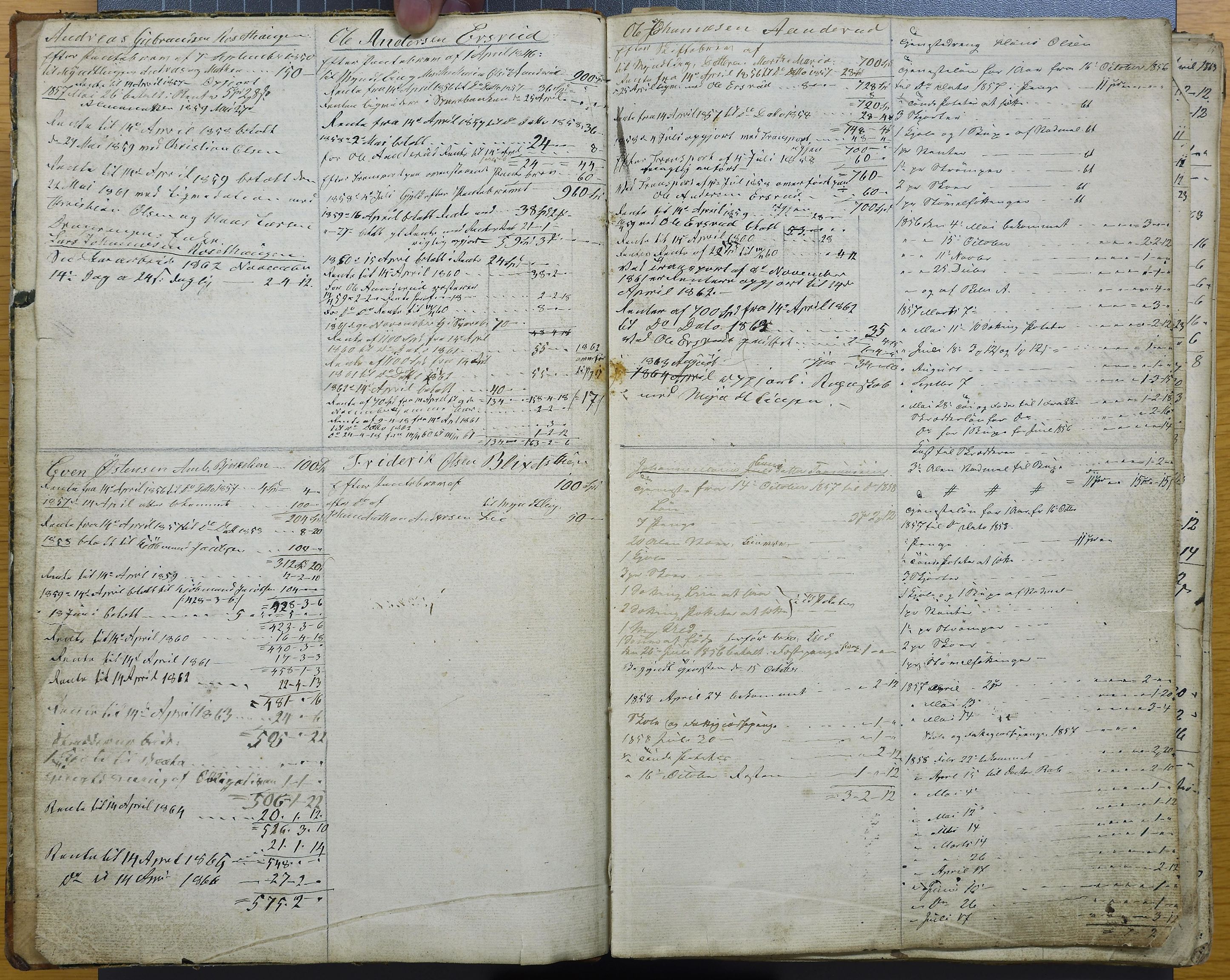 Vestre Toten kommunearkiv*, KVT/-/-, 1851-1897