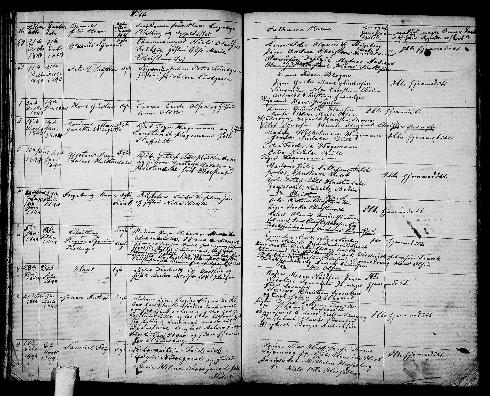 Tønsberg kirkebøker, AV/SAKO-A-330/G/Ga/L0002: Parish register (copy) no. 2, 1827-1854