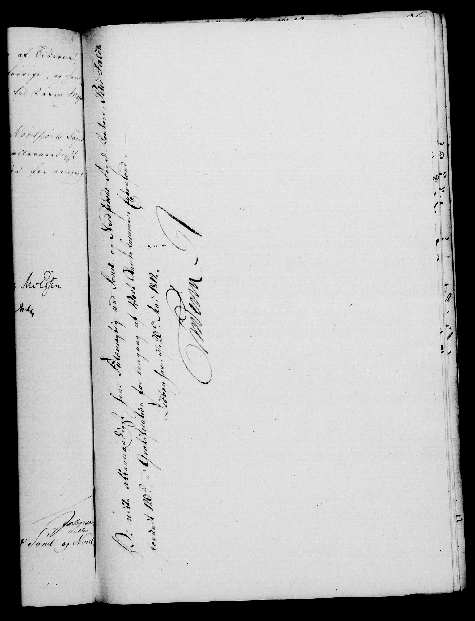 Rentekammeret, Kammerkanselliet, RA/EA-3111/G/Gf/Gfa/L0094: Norsk relasjons- og resolusjonsprotokoll (merket RK 52.94), 1812, p. 204