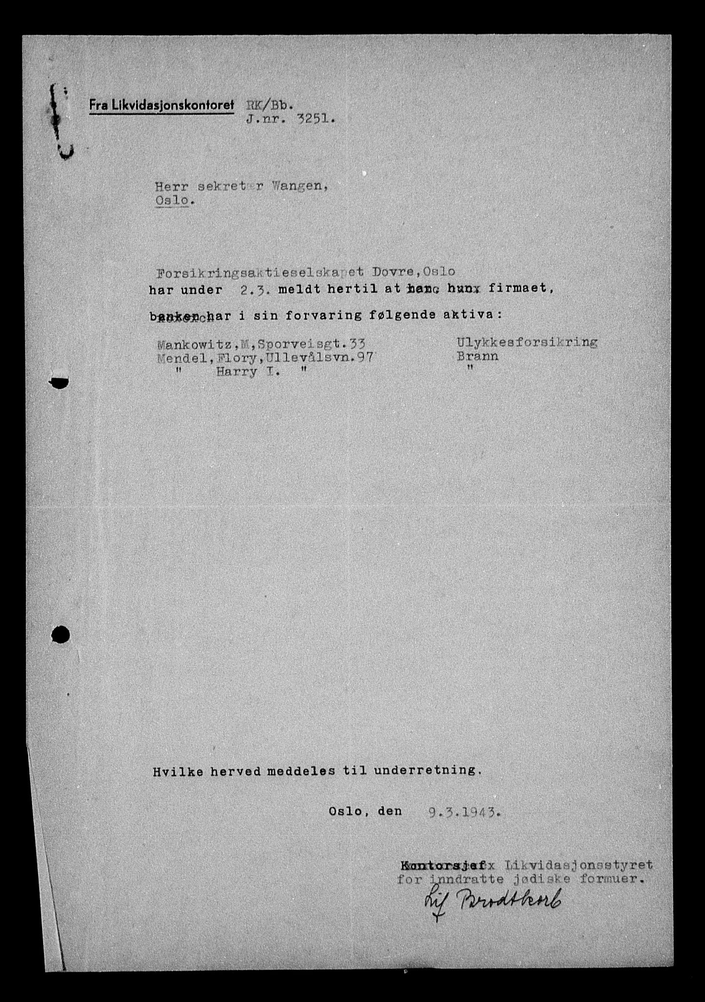 Justisdepartementet, Tilbakeføringskontoret for inndratte formuer, AV/RA-S-1564/H/Hc/Hcc/L0967: --, 1945-1947, p. 36