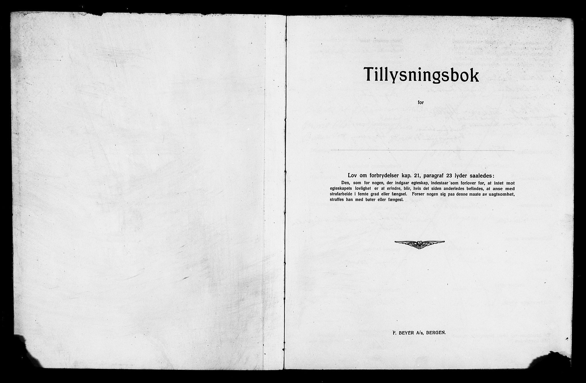 Mariakirken Sokneprestembete, SAB/A-76901: Best man's statements no. II.5.4, 1917-1918, p. 1