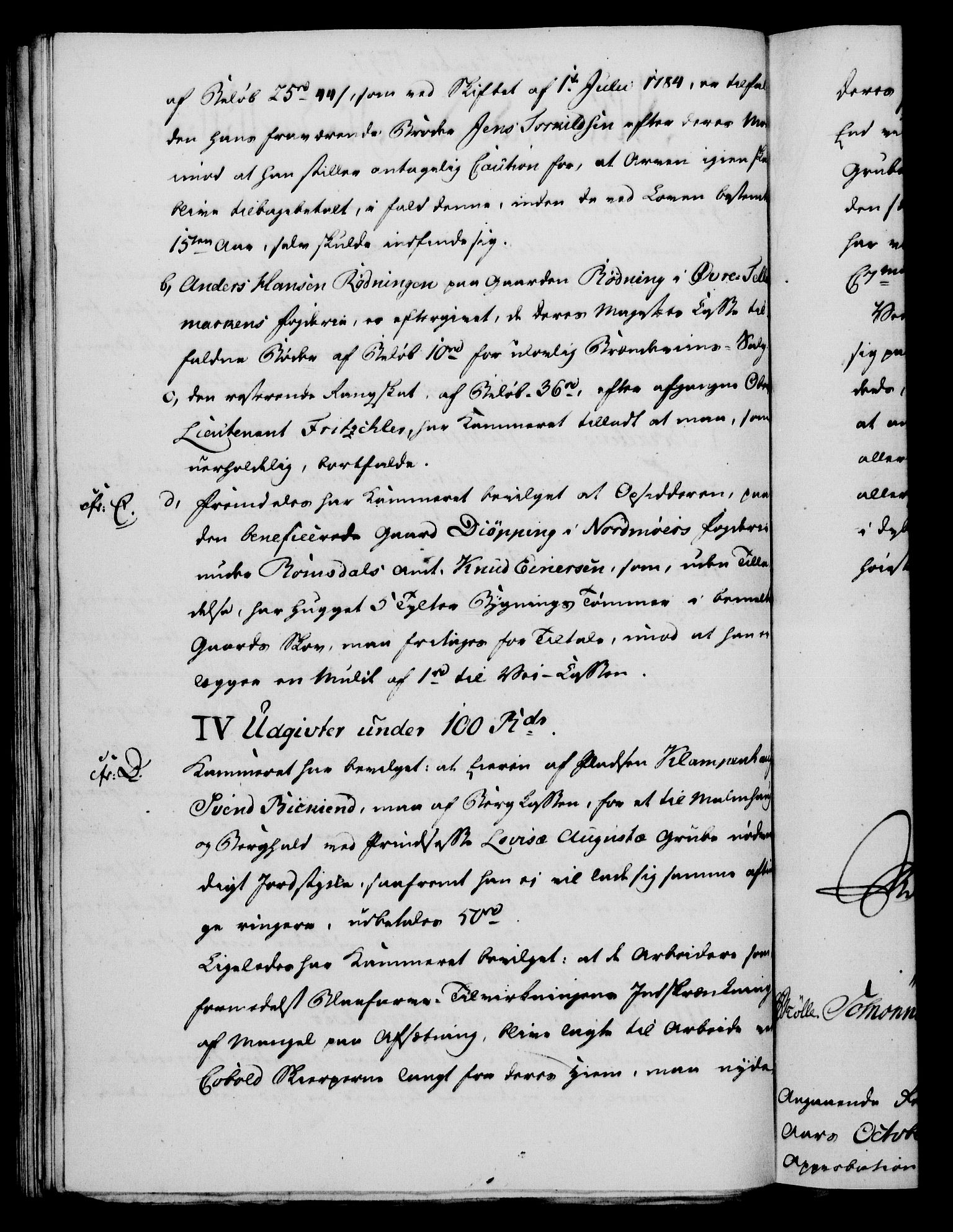 Rentekammeret, Kammerkanselliet, RA/EA-3111/G/Gf/Gfa/L0079: Norsk relasjons- og resolusjonsprotokoll (merket RK 52.79), 1797, p. 268