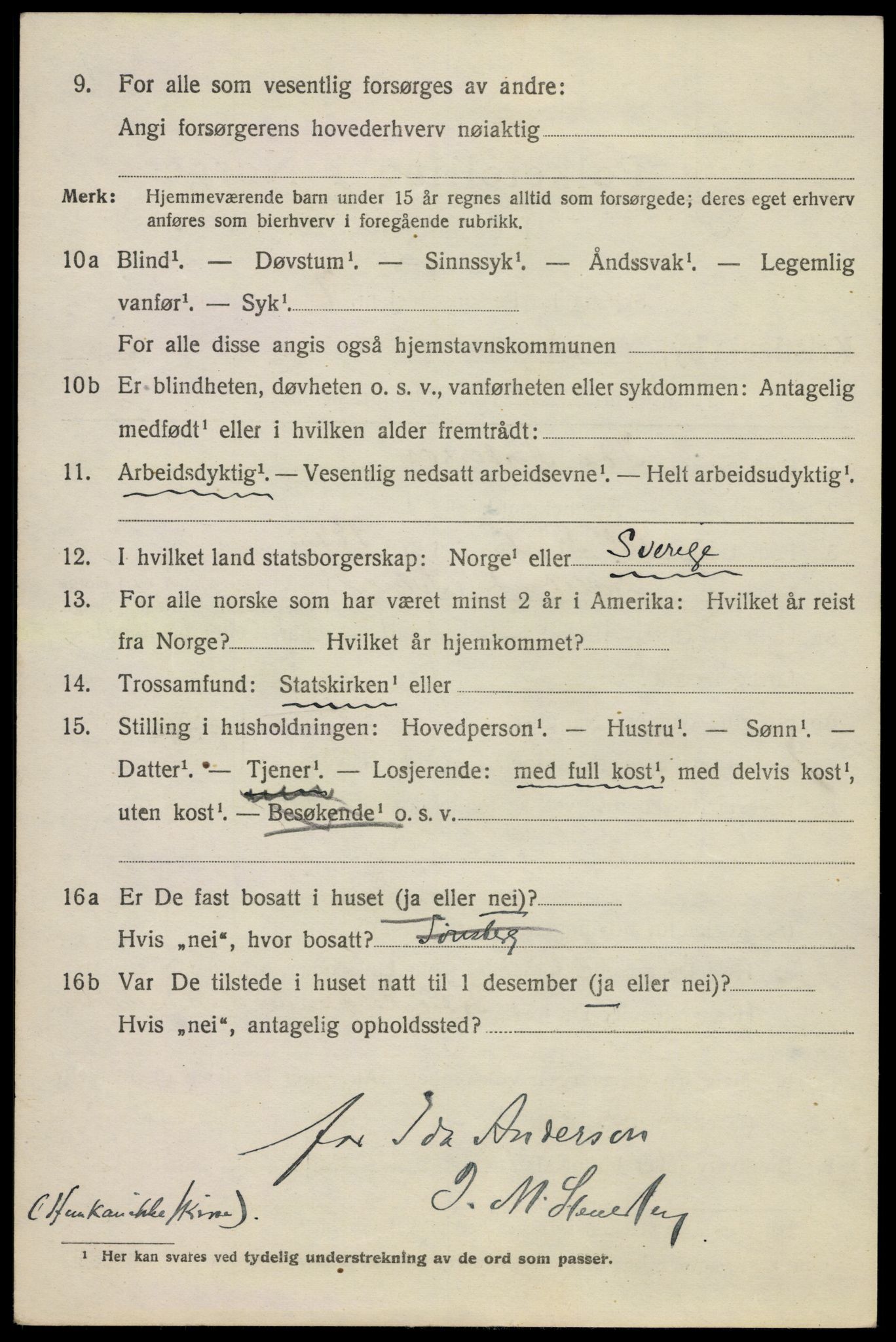 SAO, 1920 census for Kristiania, 1920, p. 418052