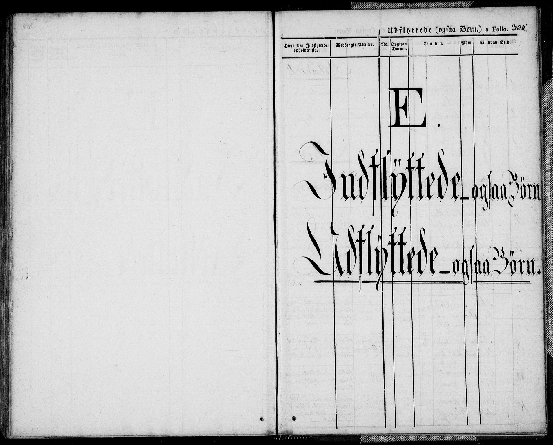 Mandal sokneprestkontor, SAK/1111-0030/F/Fa/Faa/L0011: Parish register (official) no. A 11, 1830-1839, p. 305