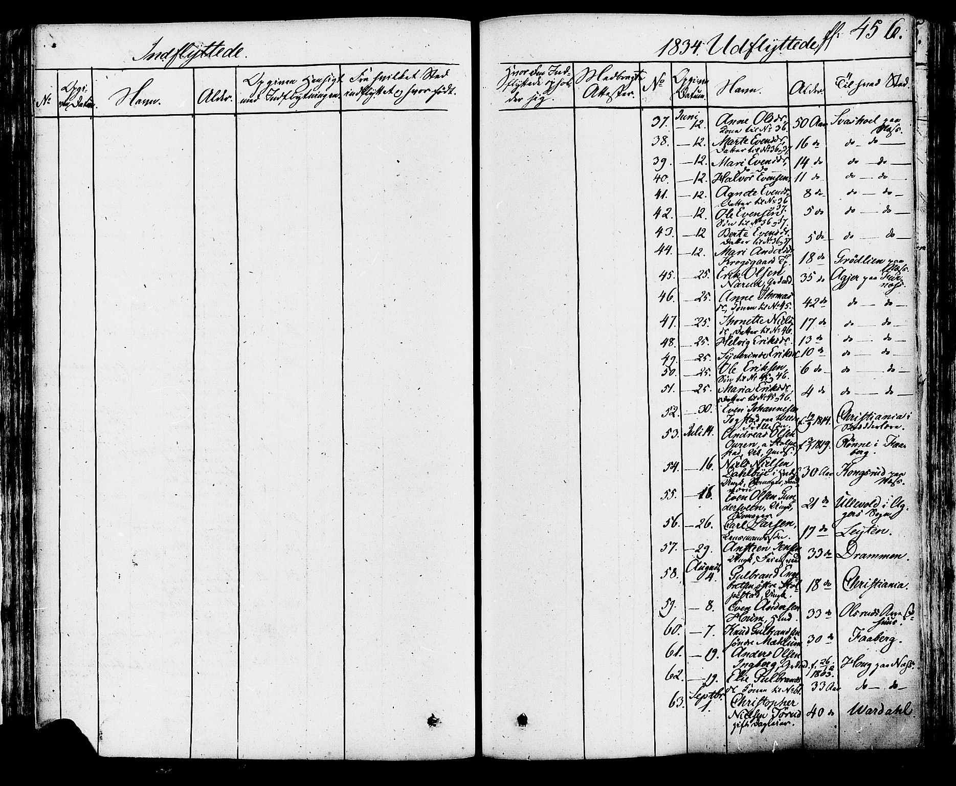 Ringsaker prestekontor, SAH/PREST-014/K/Ka/L0007: Parish register (official) no. 7B, 1826-1837, p. 456