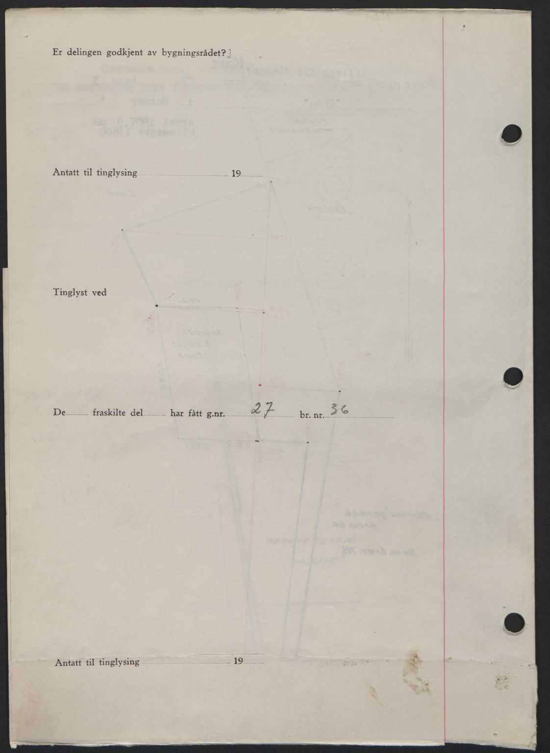 Romsdal sorenskriveri, AV/SAT-A-4149/1/2/2C: Mortgage book no. A23, 1947-1947, Diary no: : 1899/1947