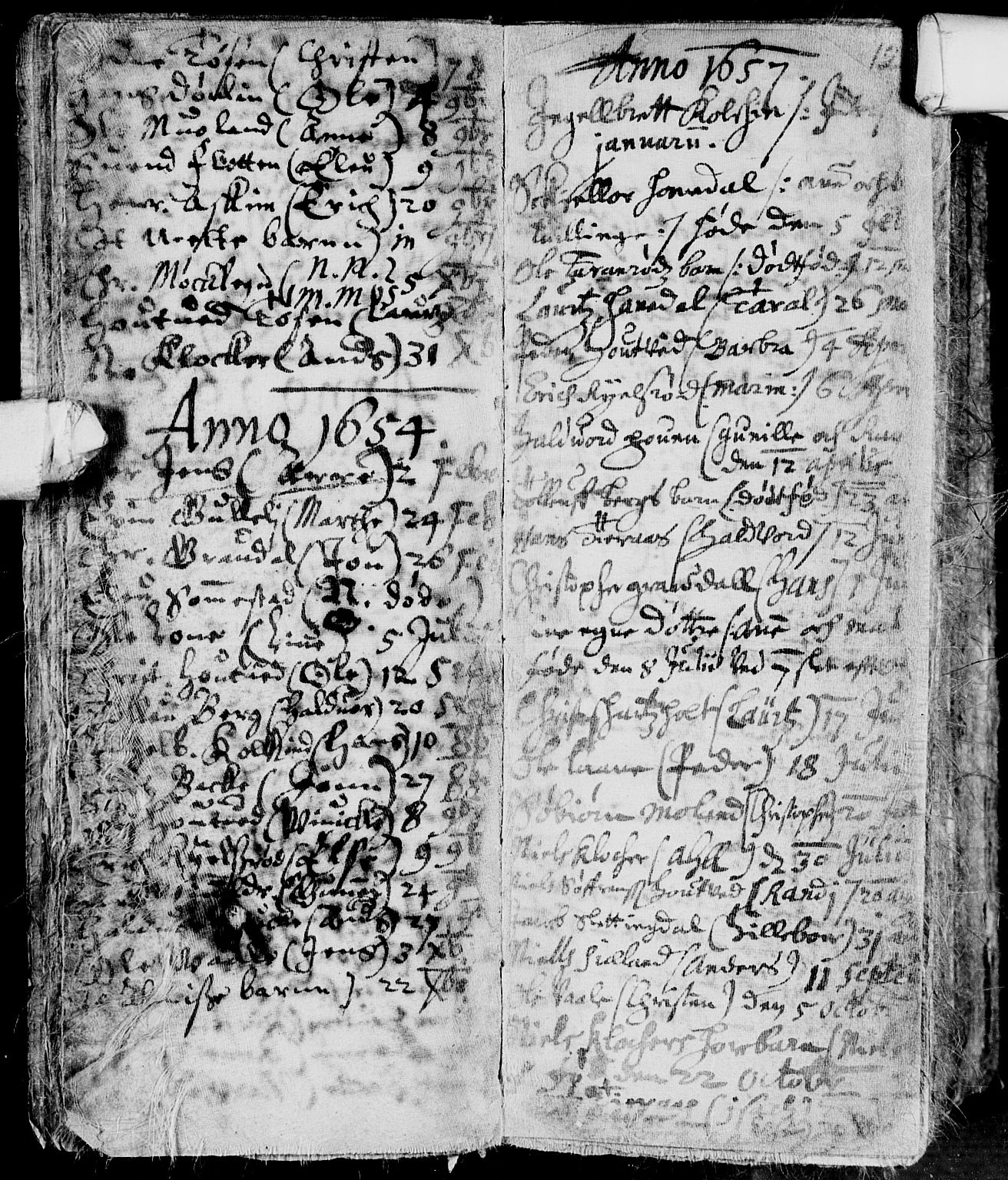 Andebu kirkebøker, AV/SAKO-A-336/F/Fa/L0001: Parish register (official) no. 1 /1, 1623-1738, p. 12