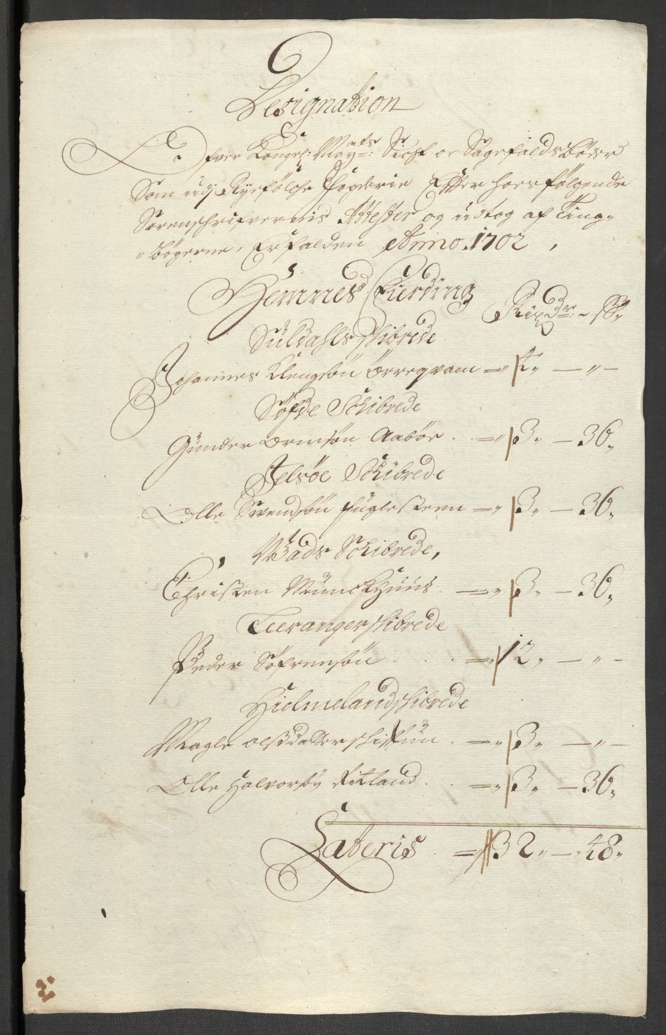 Rentekammeret inntil 1814, Reviderte regnskaper, Fogderegnskap, AV/RA-EA-4092/R47/L2859: Fogderegnskap Ryfylke, 1701-1702, p. 119