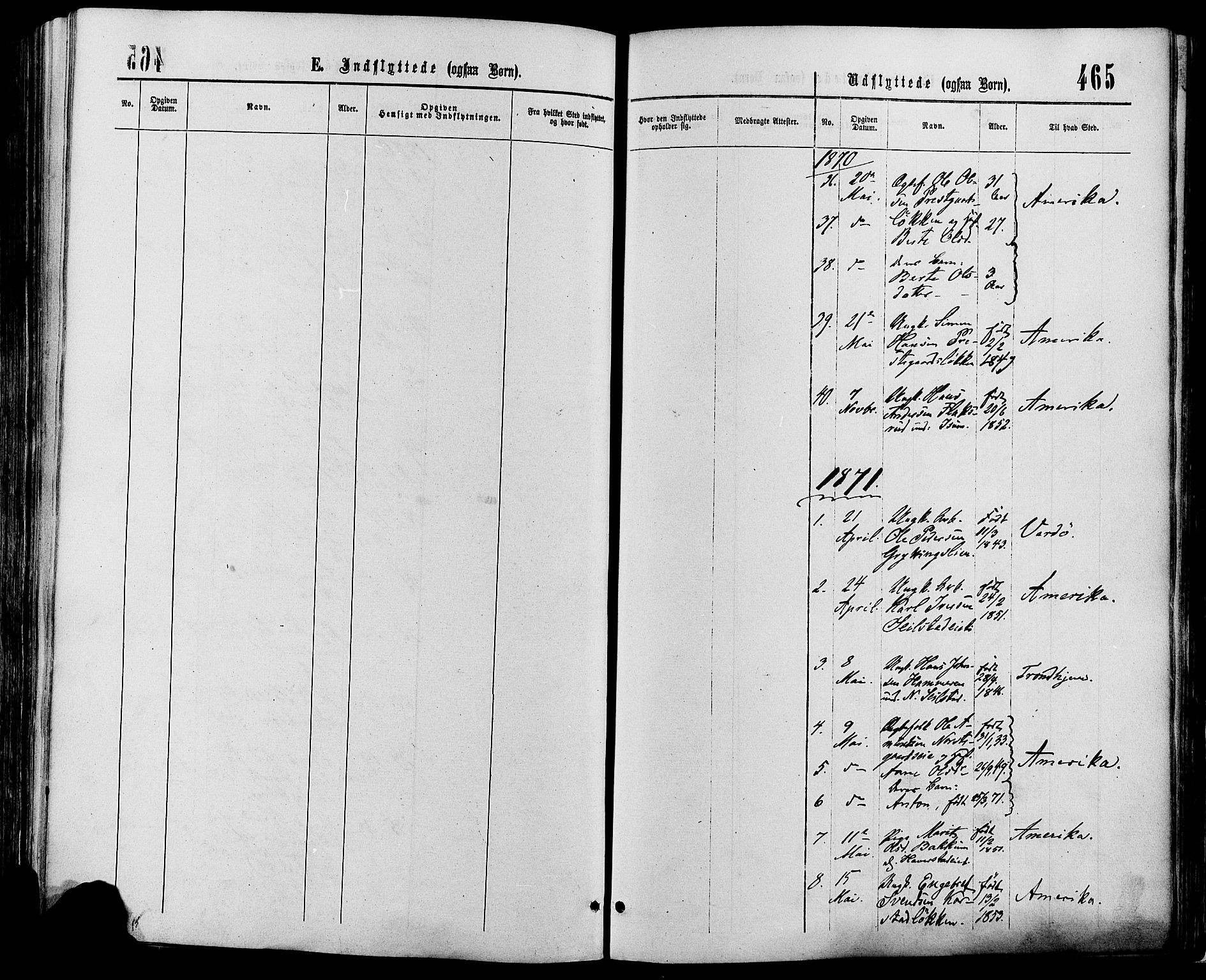 Sør-Fron prestekontor, AV/SAH-PREST-010/H/Ha/Haa/L0002: Parish register (official) no. 2, 1864-1880, p. 465