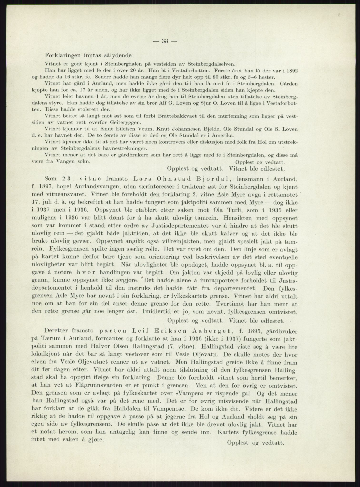 Høyfjellskommisjonen, RA/S-1546/X/Xa/L0001: Nr. 1-33, 1909-1953, p. 6473