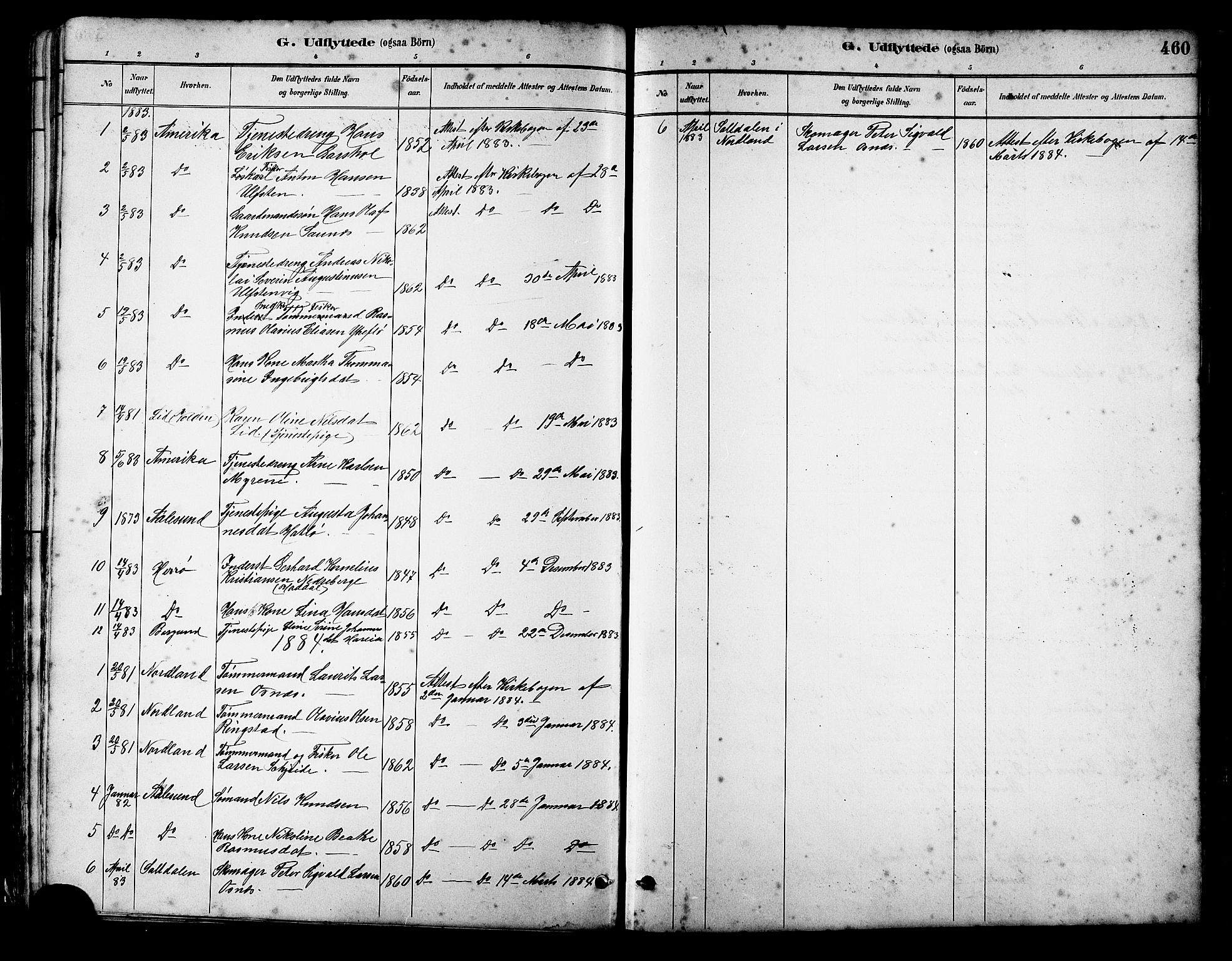 Ministerialprotokoller, klokkerbøker og fødselsregistre - Møre og Romsdal, AV/SAT-A-1454/509/L0112: Parish register (copy) no. 509C02, 1883-1922, p. 460