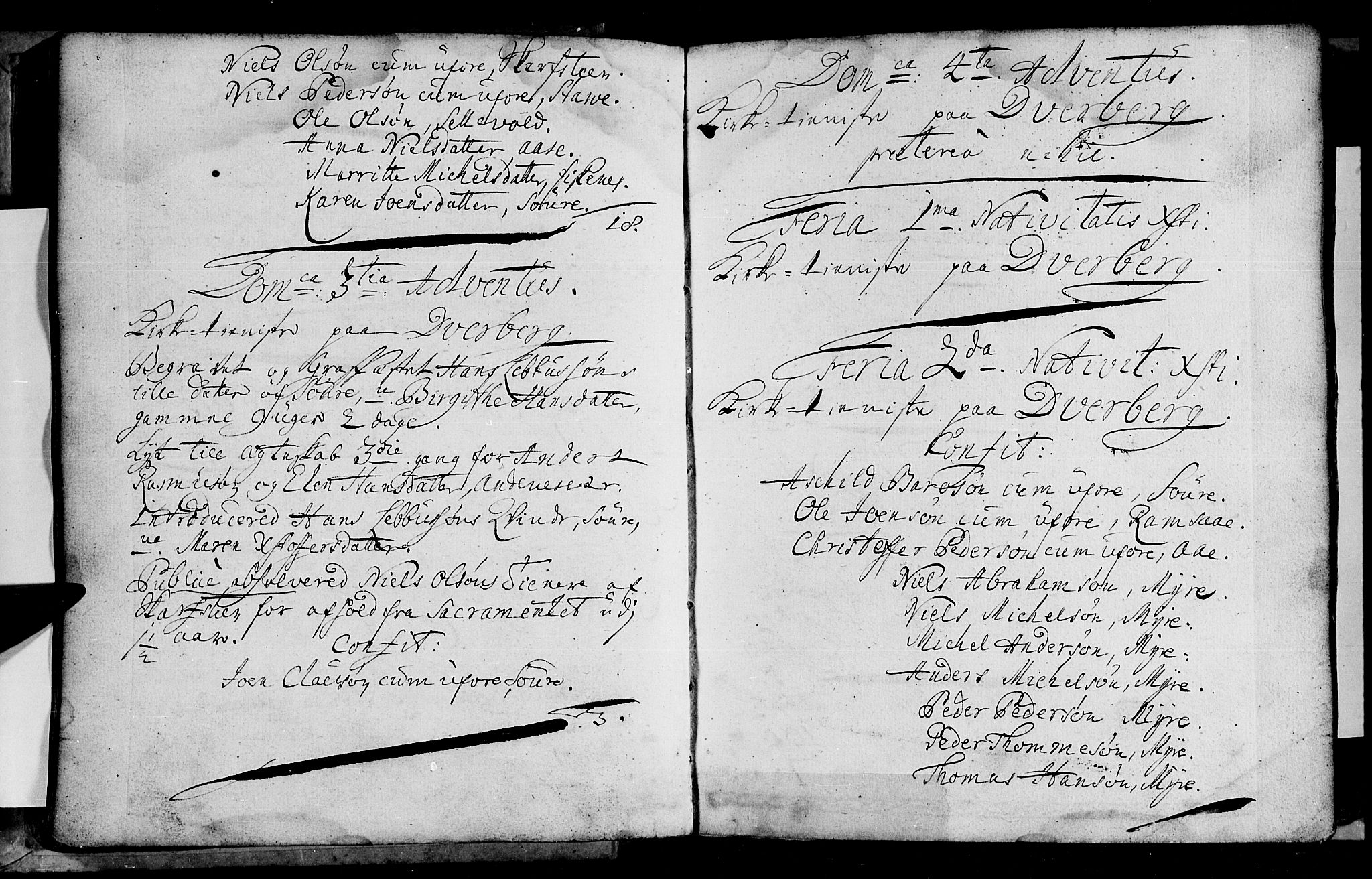 Ministerialprotokoller, klokkerbøker og fødselsregistre - Nordland, SAT/A-1459/897/L1391: Parish register (official) no. 897A01 /1, 1715-1727