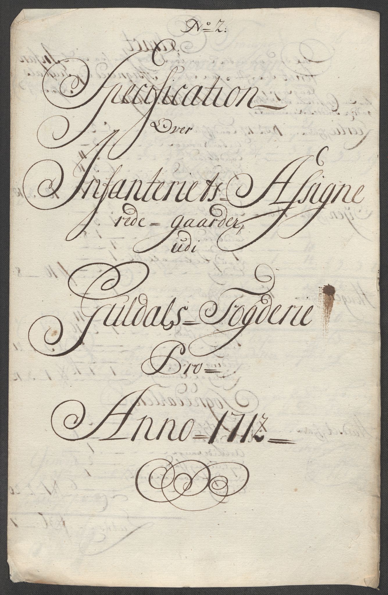 Rentekammeret inntil 1814, Reviderte regnskaper, Fogderegnskap, AV/RA-EA-4092/R60/L3963: Fogderegnskap Orkdal og Gauldal, 1712, p. 456