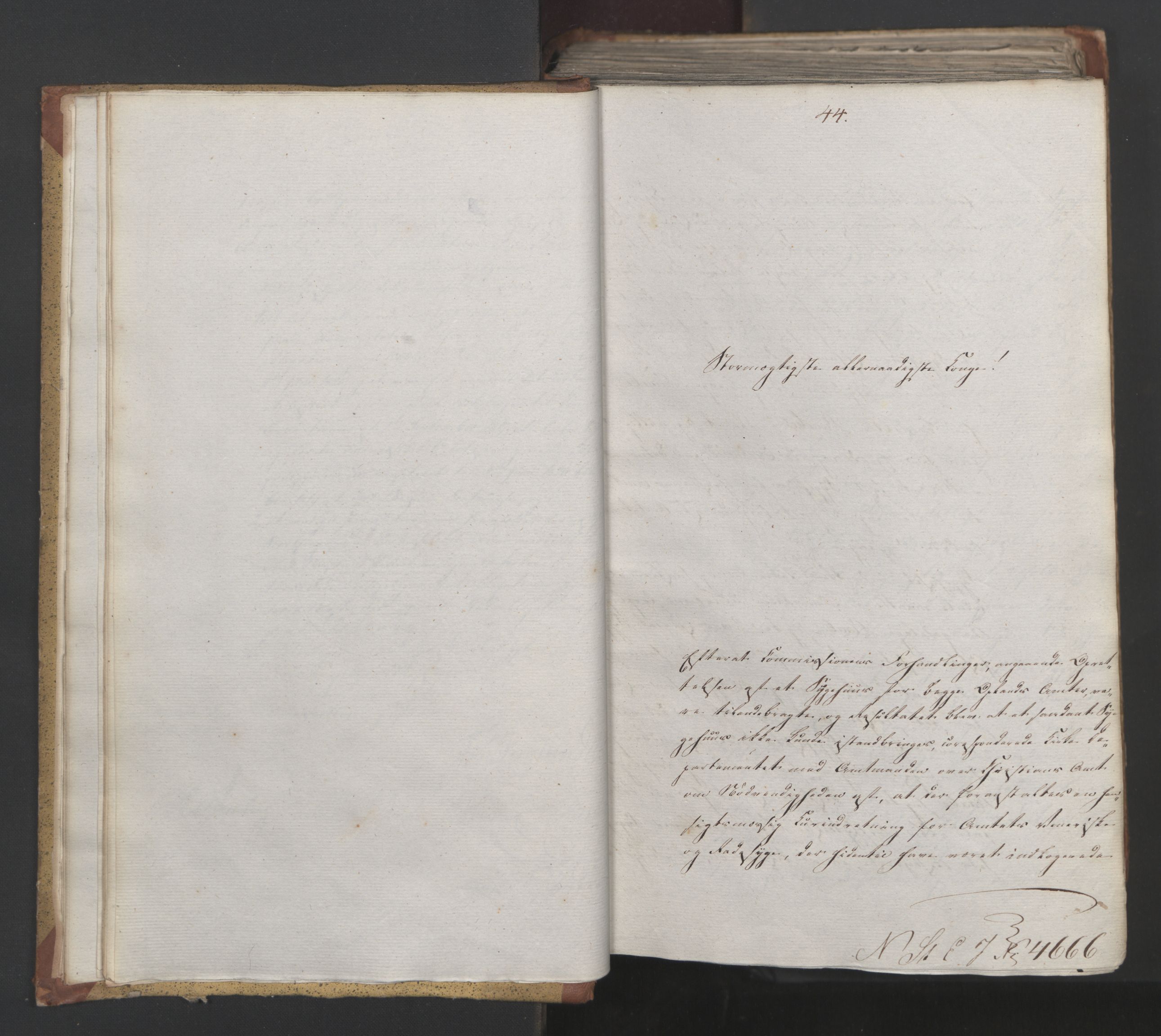 Statsrådsavdelingen i Stockholm, AV/RA-S-1003/D/Da/L0024: Regjeringsinnstillinger nr. 4663-4873, 1820, p. 18