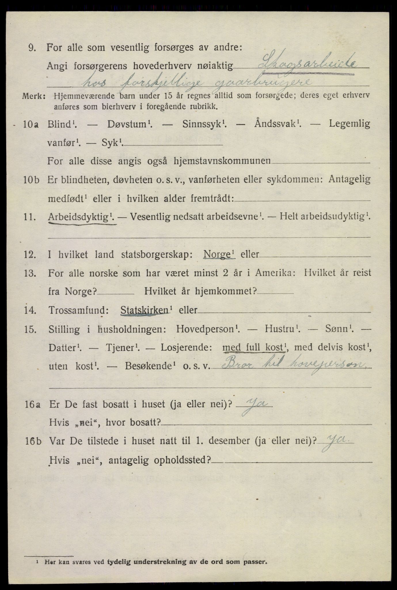 SAKO, 1920 census for Bø (Telemark), 1920, p. 6527