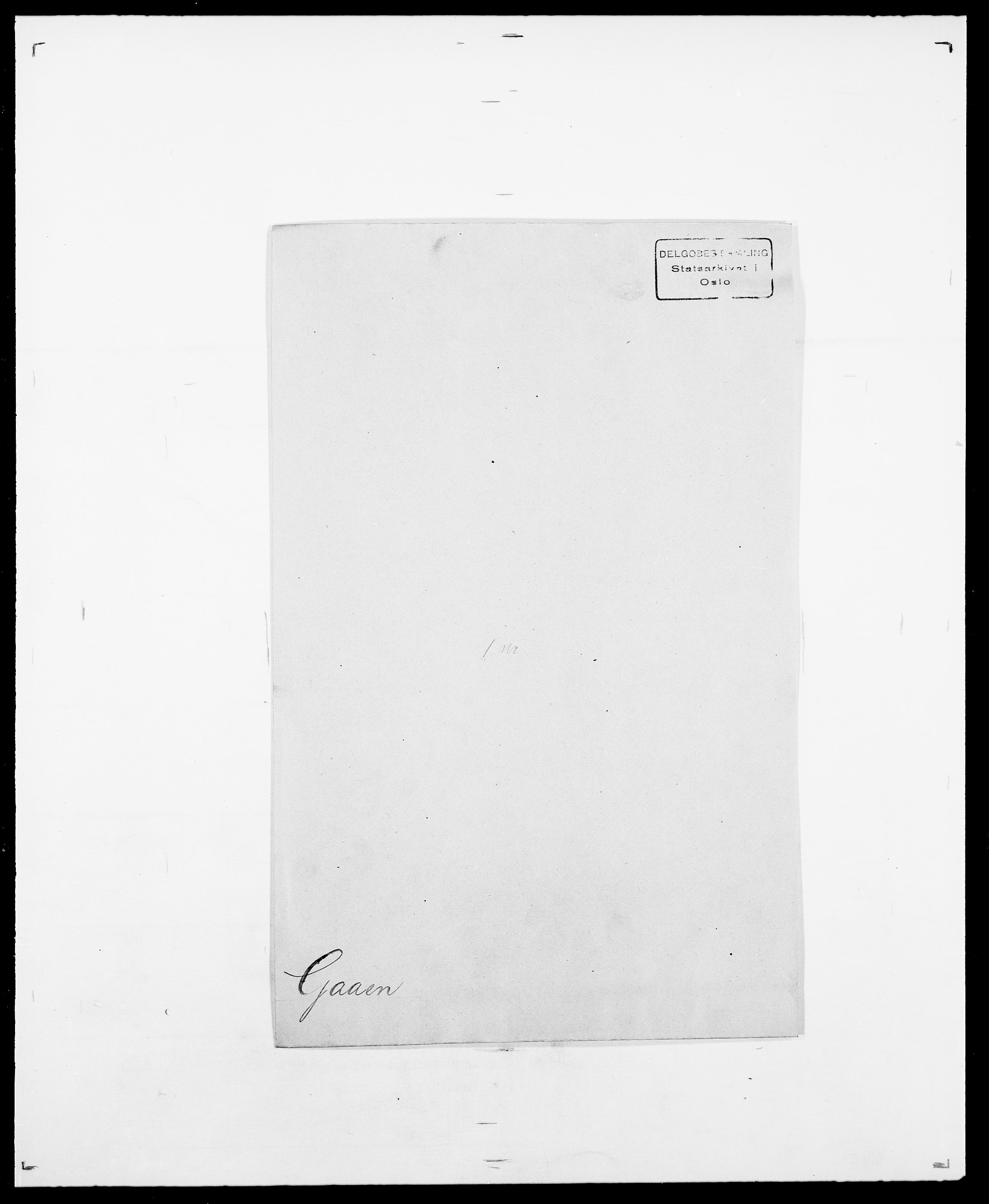Delgobe, Charles Antoine - samling, SAO/PAO-0038/D/Da/L0013: Forbos - Geving, p. 306