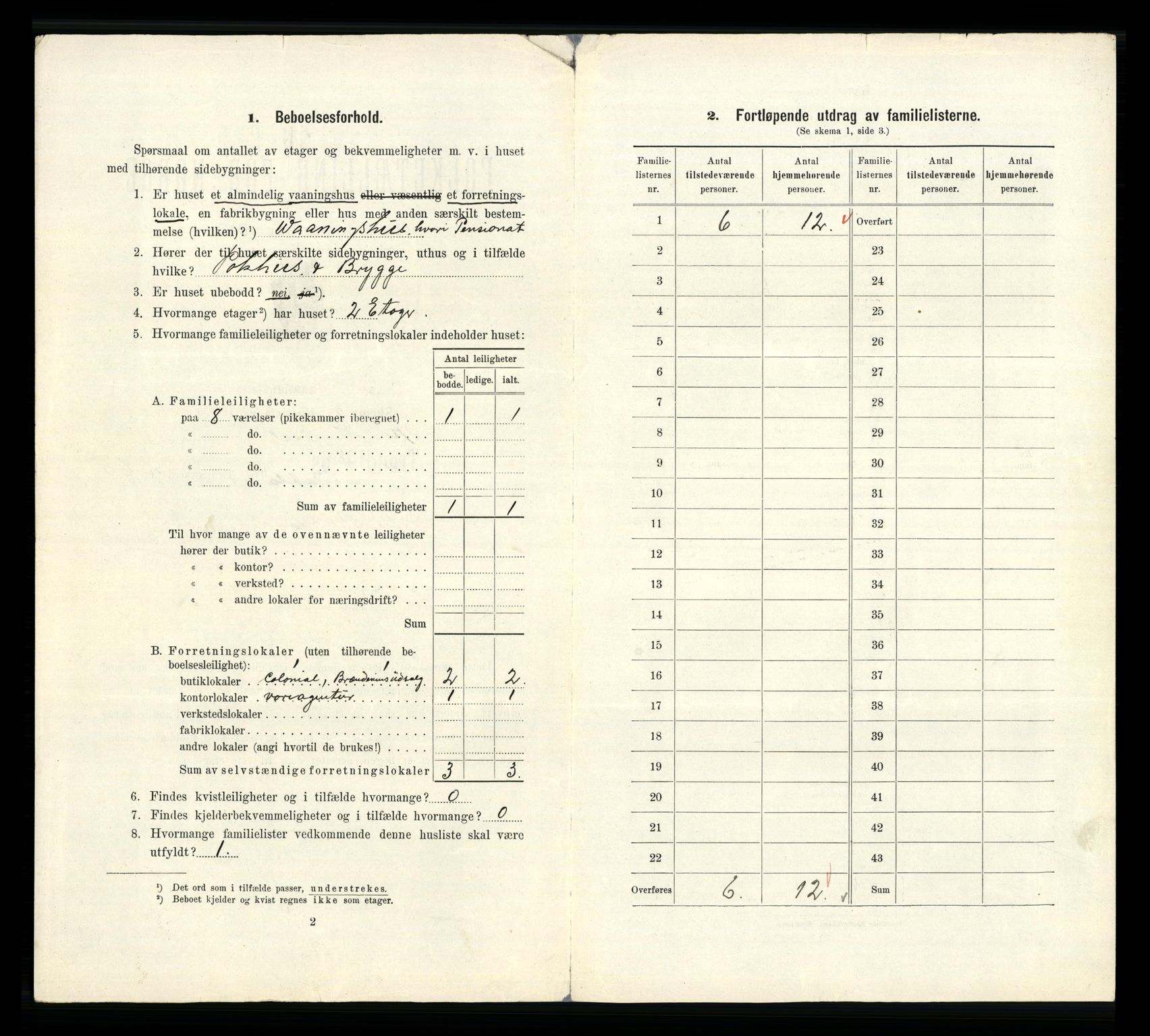 RA, 1910 census for Trondheim, 1910, p. 15710