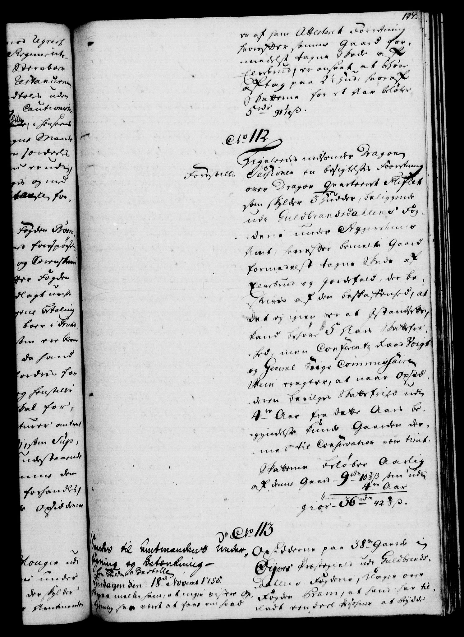 Rentekammeret, Kammerkanselliet, RA/EA-3111/G/Gh/Gha/L0033: Norsk ekstraktmemorialprotokoll (merket RK 53.78), 1755-1756, p. 127
