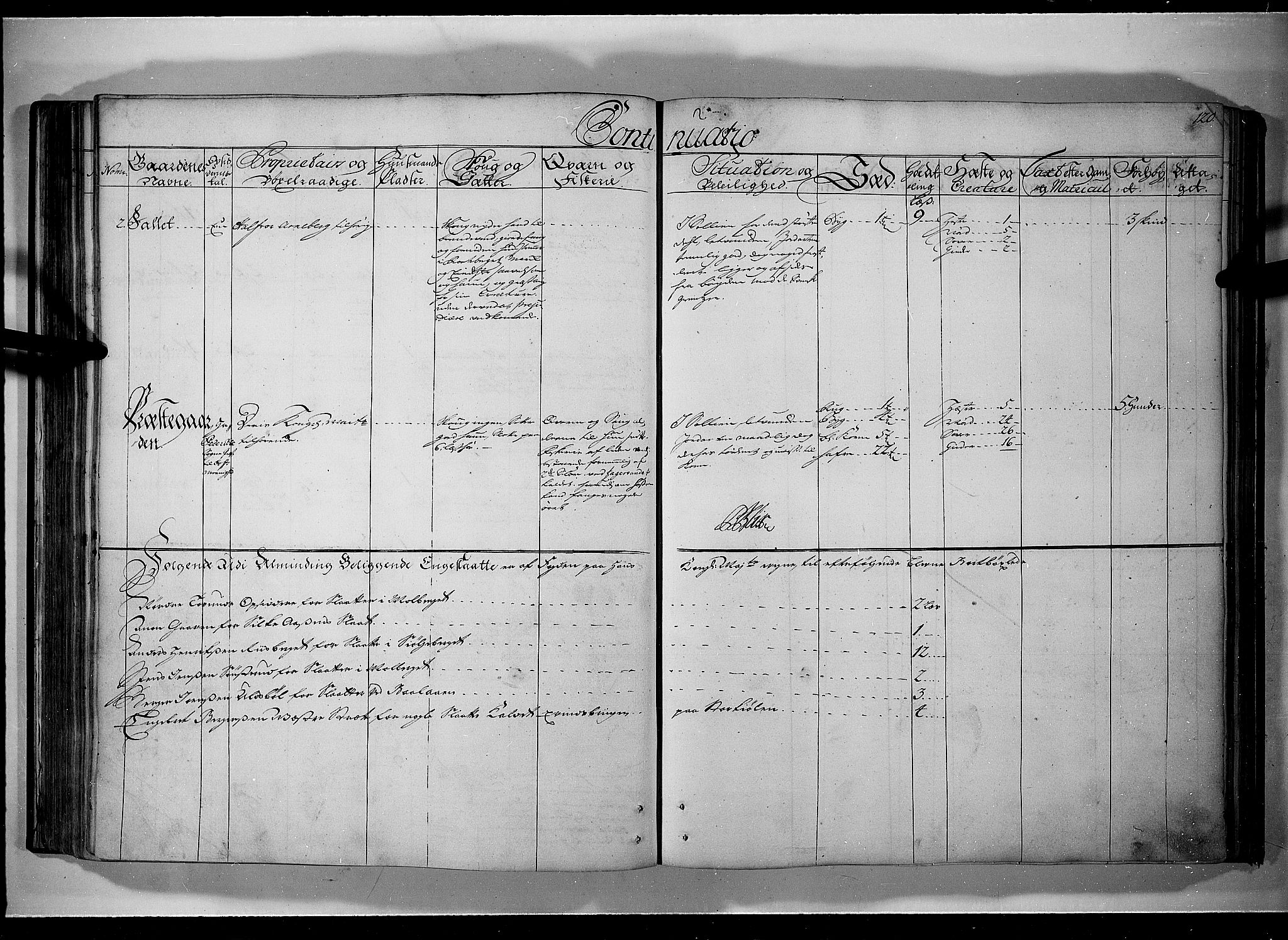 Rentekammeret inntil 1814, Realistisk ordnet avdeling, AV/RA-EA-4070/N/Nb/Nbf/L0101: Solør, Østerdalen og Odal eksaminasjonsprotokoll, 1723, p. 119b-120a