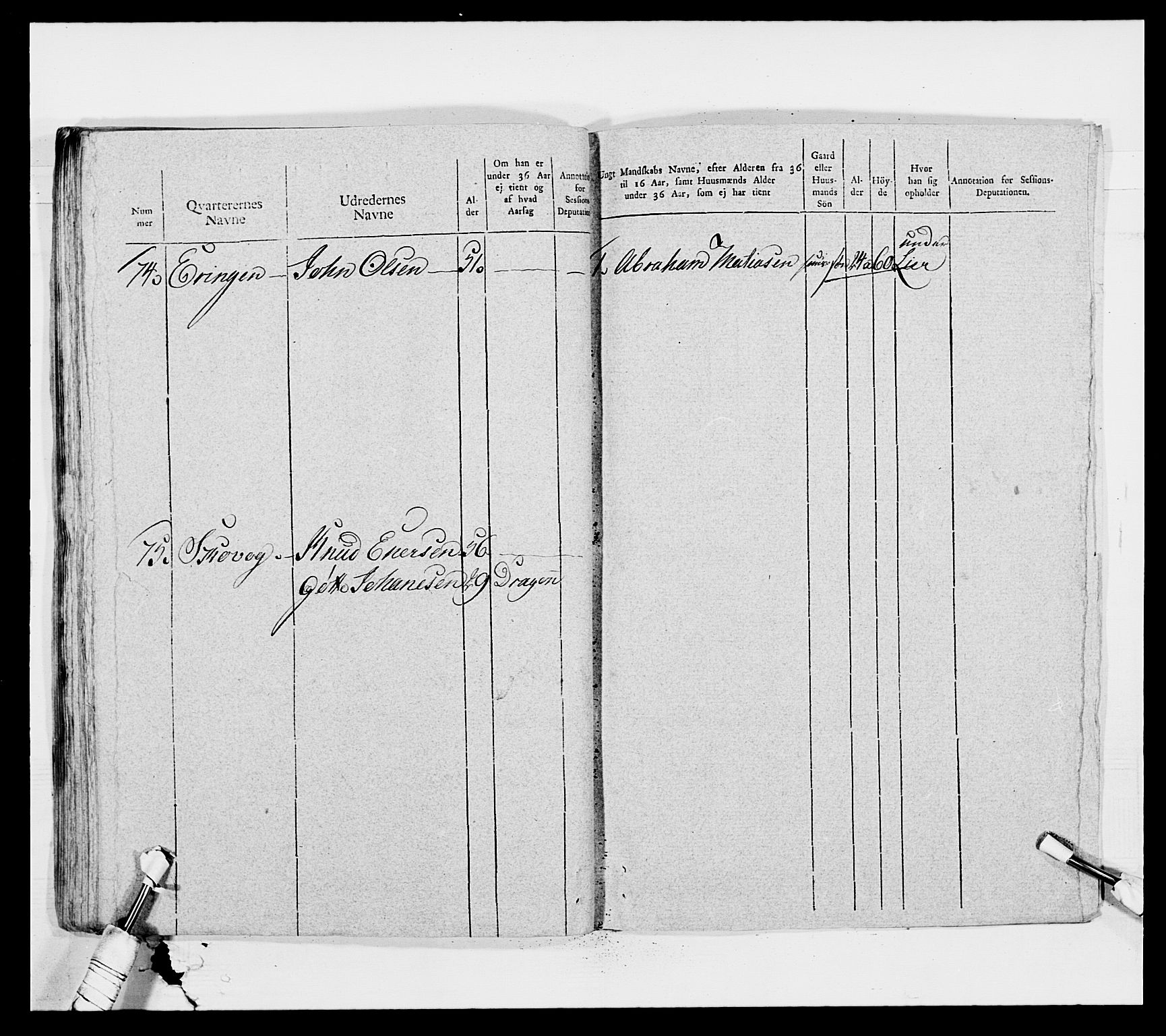 Generalitets- og kommissariatskollegiet, Det kongelige norske kommissariatskollegium, AV/RA-EA-5420/E/Eh/L0010: Smålenske dragonregiment, 1786-1795, p. 489