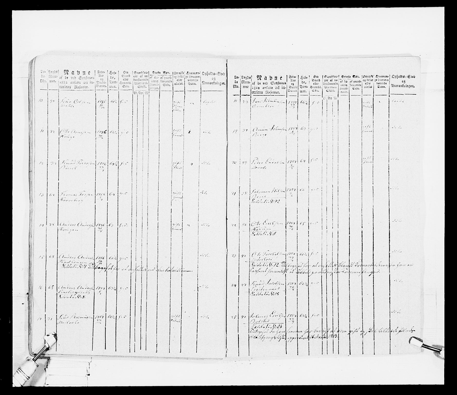 Generalitets- og kommissariatskollegiet, Det kongelige norske kommissariatskollegium, AV/RA-EA-5420/E/Eh/L0099: Bergenhusiske nasjonale infanteriregiment, 1812, p. 112