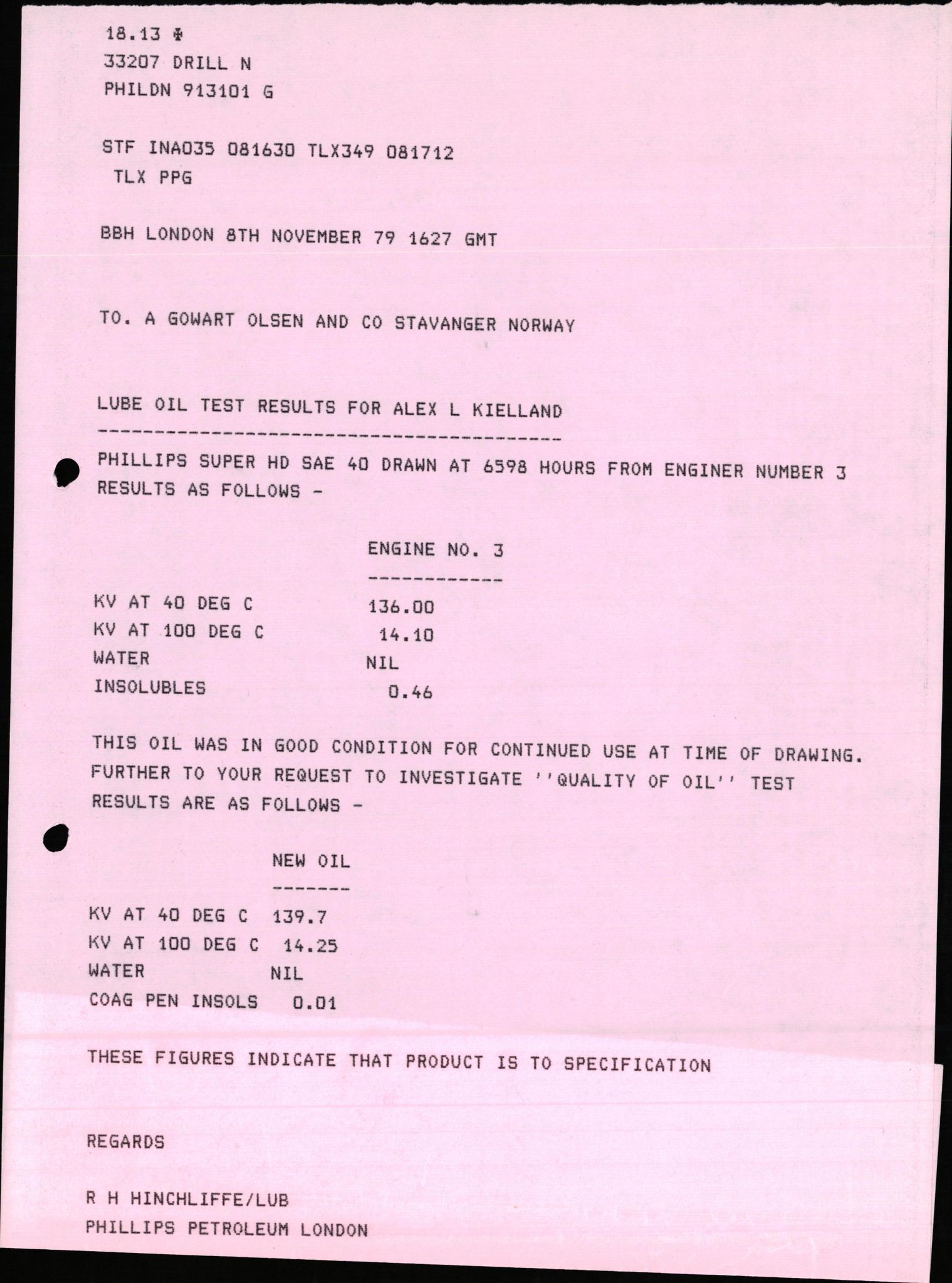 Pa 1503 - Stavanger Drilling AS, AV/SAST-A-101906/2/E/Eb/Eba/L0010: Sak og korrespondanse, 1977-1981