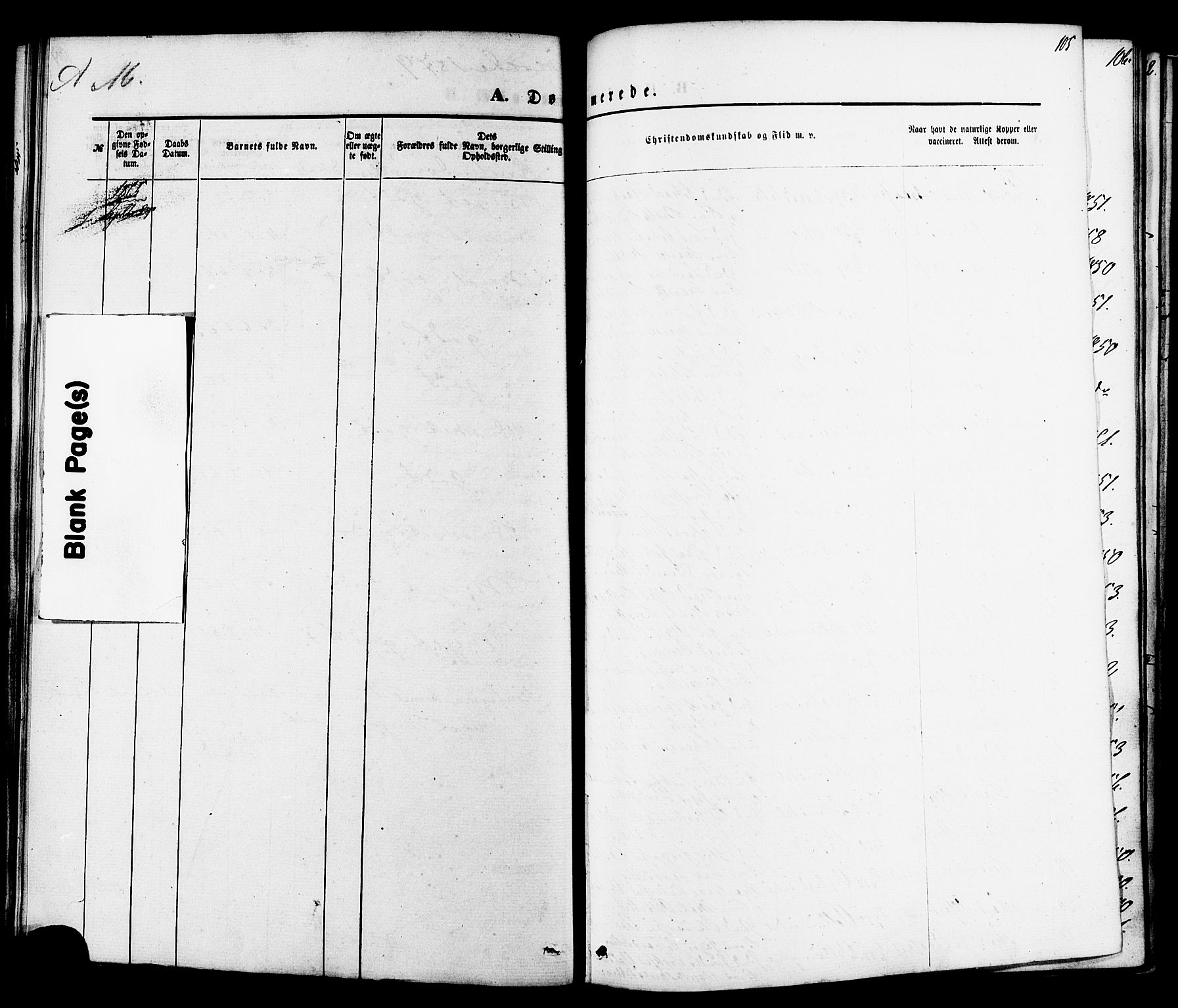 Ministerialprotokoller, klokkerbøker og fødselsregistre - Møre og Romsdal, SAT/A-1454/576/L0884: Parish register (official) no. 576A02, 1865-1879, p. 105