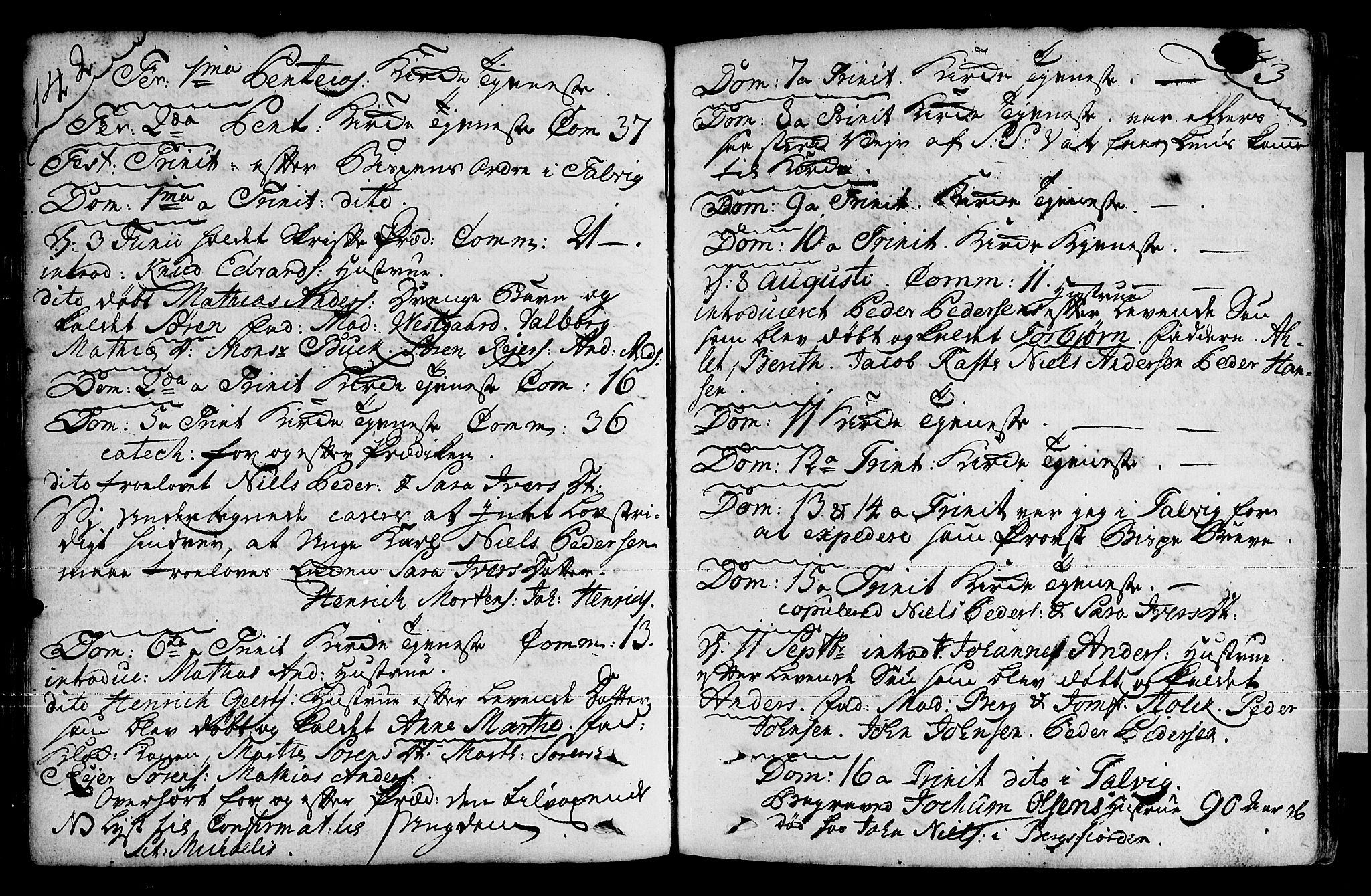 Loppa sokneprestkontor, SATØ/S-1339/H/Ha/L0001kirke: Parish register (official) no. 1 /1, 1753-1784, p. 142-143
