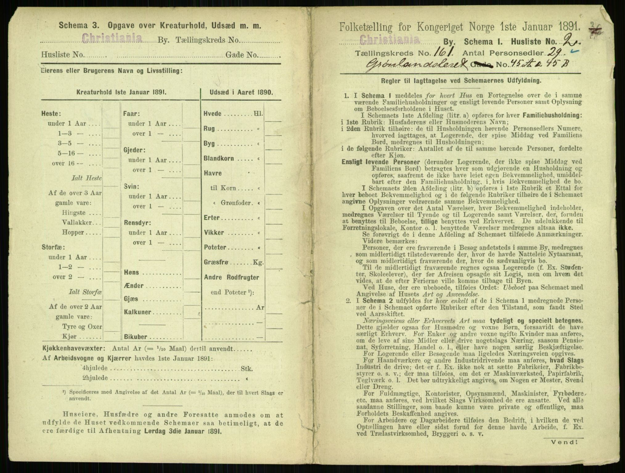 RA, 1891 census for 0301 Kristiania, 1891, p. 91318