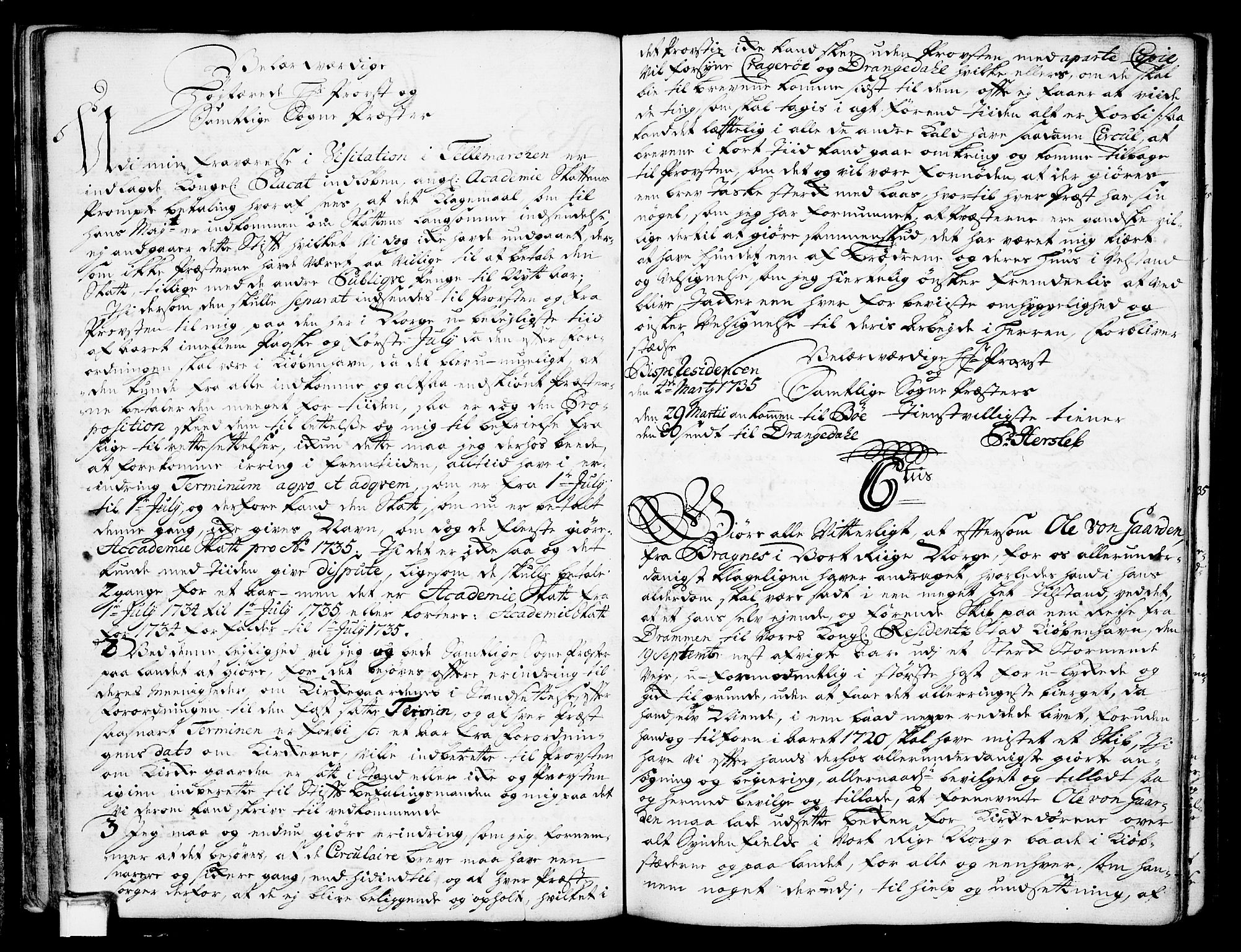 Bø kirkebøker, AV/SAKO-A-257/F/Fa/L0002: Parish register (official) no. 2, 1726-1732