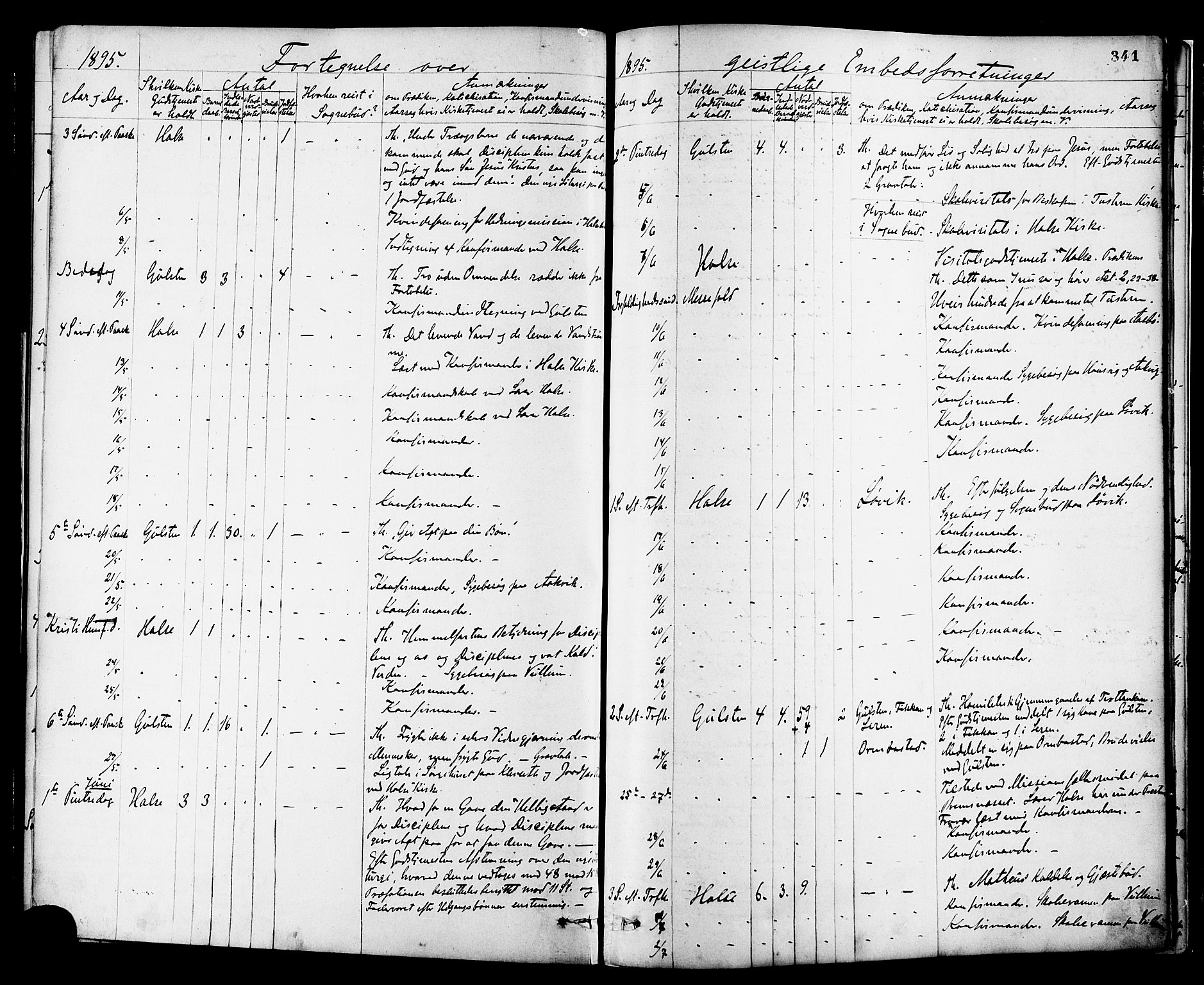 Ministerialprotokoller, klokkerbøker og fødselsregistre - Møre og Romsdal, AV/SAT-A-1454/576/L0885: Parish register (official) no. 576A03, 1880-1898, p. 341