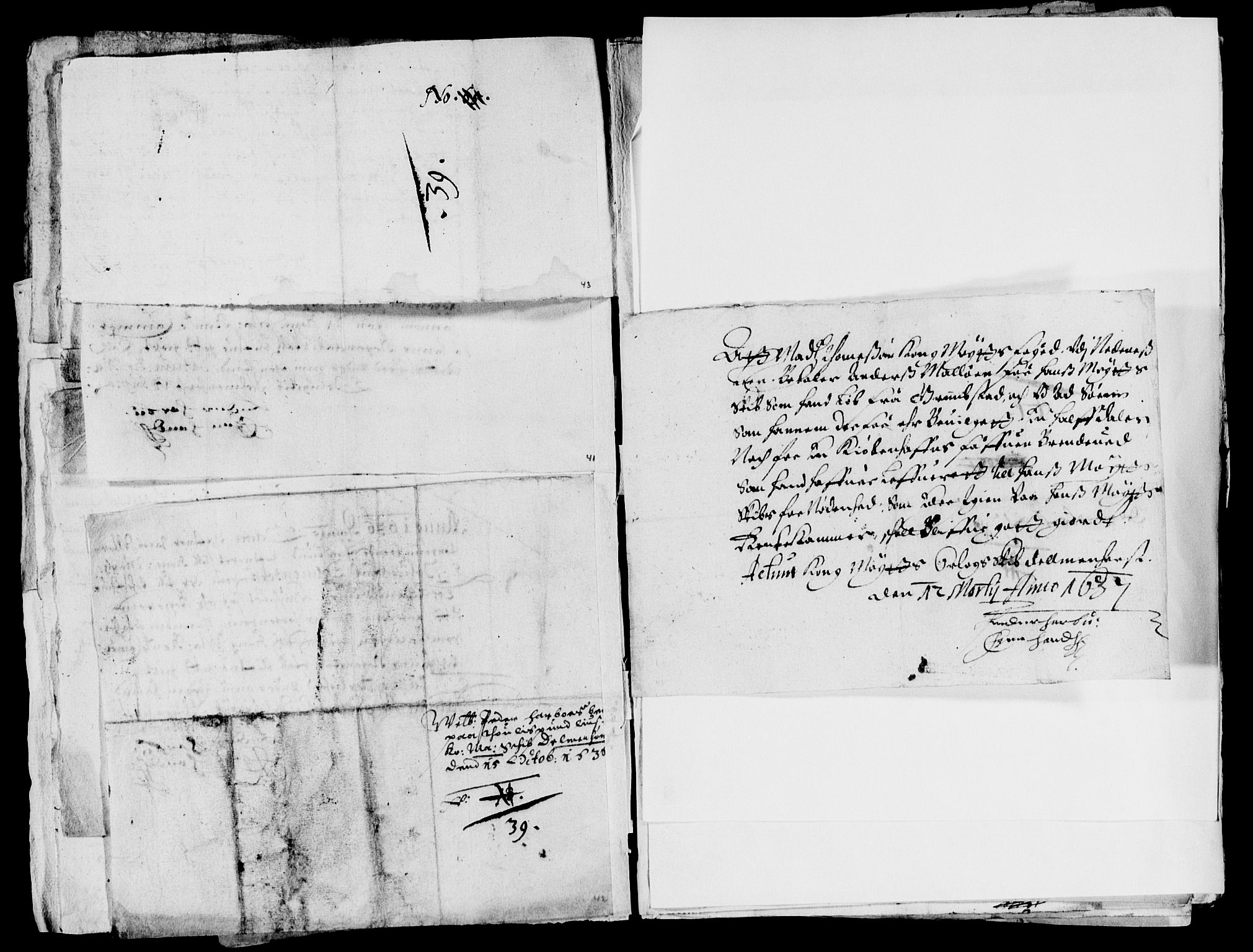 Rentekammeret inntil 1814, Reviderte regnskaper, Lensregnskaper, AV/RA-EA-5023/R/Rb/Rbq/L0025: Nedenes len. Mandals len. Råbyggelag., 1636-1637