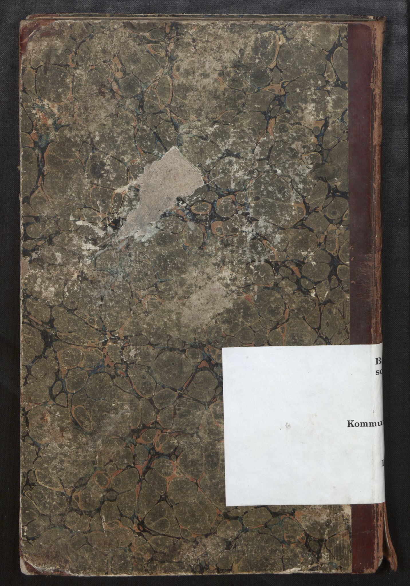 Balestrand sokneprestembete, AV/SAB-A-79601/H/Hb/Hba/L0001: Communicants register no. A 1, 1849-1866