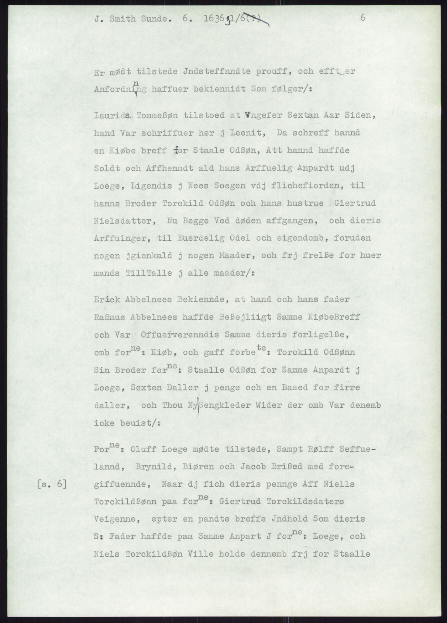 Samlinger til kildeutgivelse, Diplomavskriftsamlingen, AV/RA-EA-4053/H/Ha, p. 3289