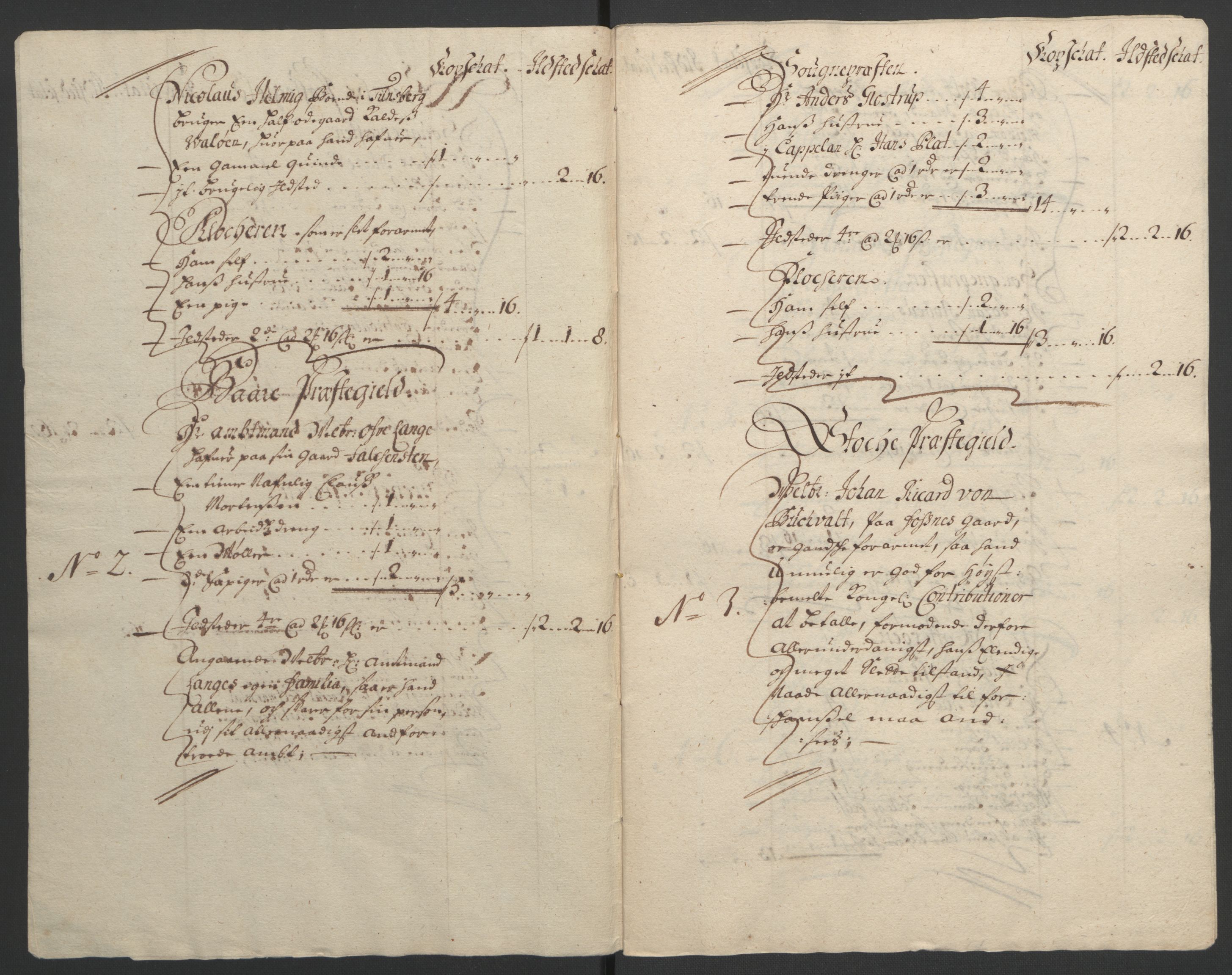 Rentekammeret inntil 1814, Reviderte regnskaper, Fogderegnskap, RA/EA-4092/R32/L1865: Fogderegnskap Jarlsberg grevskap, 1692, p. 264