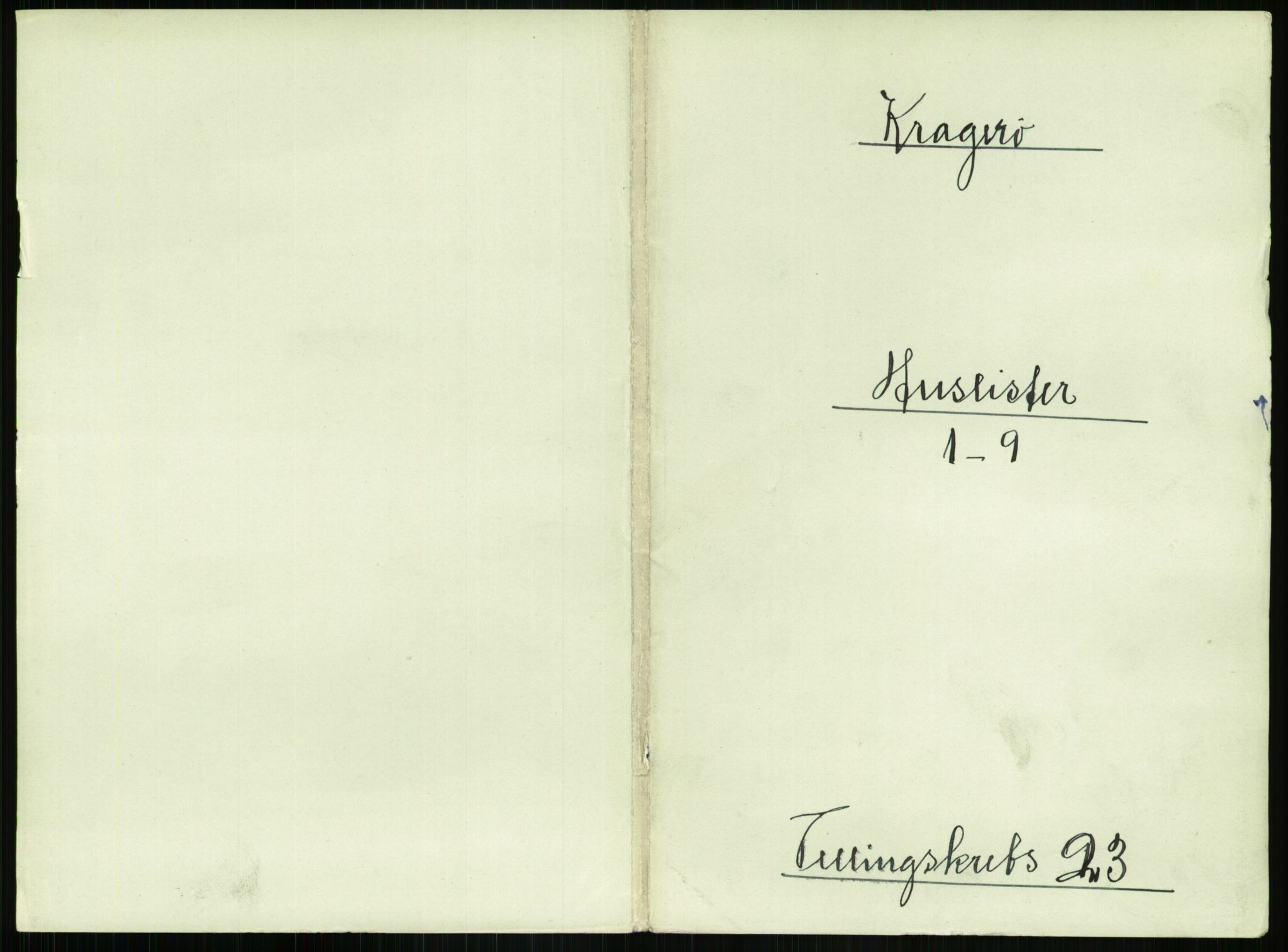 RA, 1891 census for 0801 Kragerø, 1891, p. 882