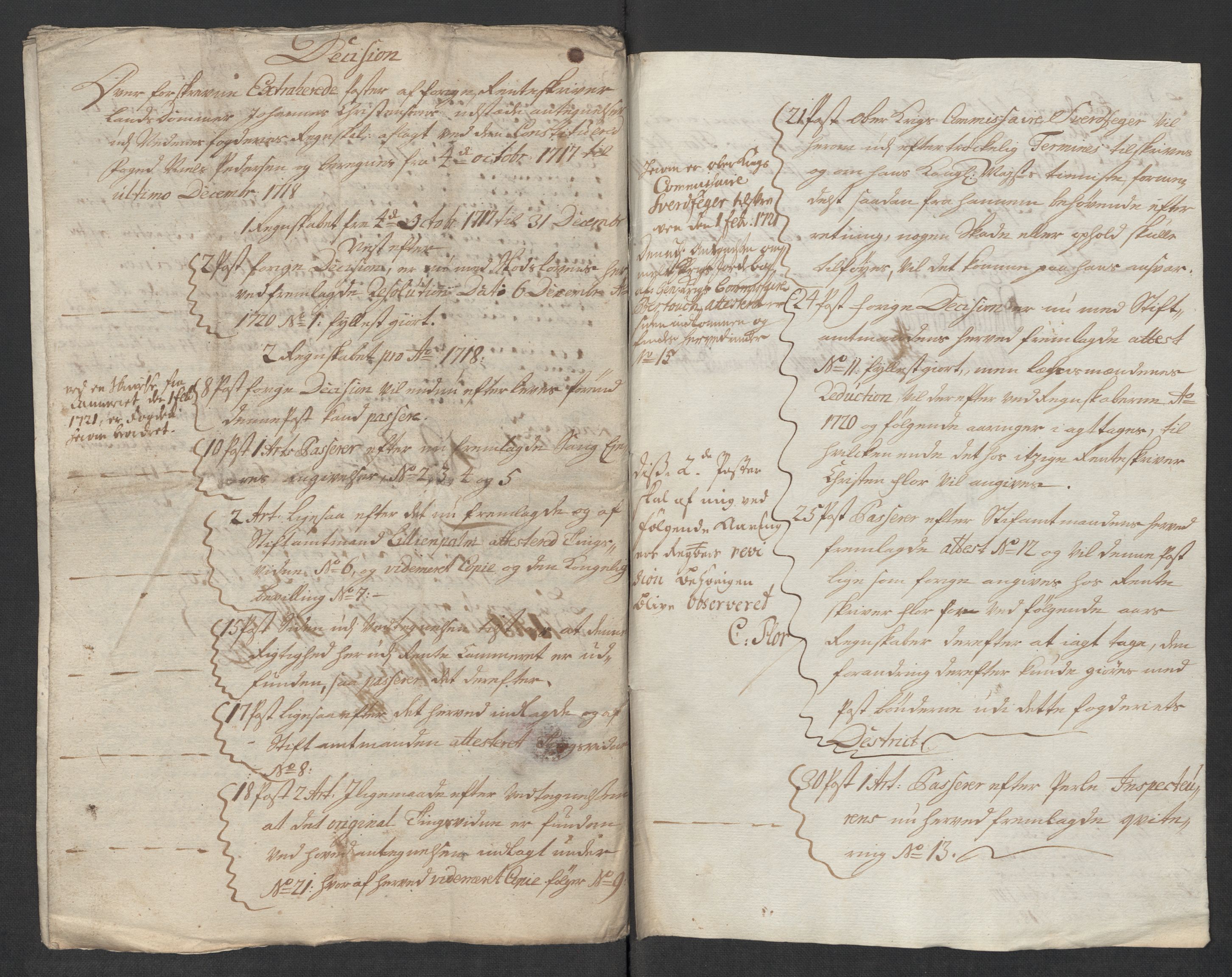 Rentekammeret inntil 1814, Reviderte regnskaper, Fogderegnskap, AV/RA-EA-4092/R39/L2328: Fogderegnskap Nedenes, 1718, p. 417