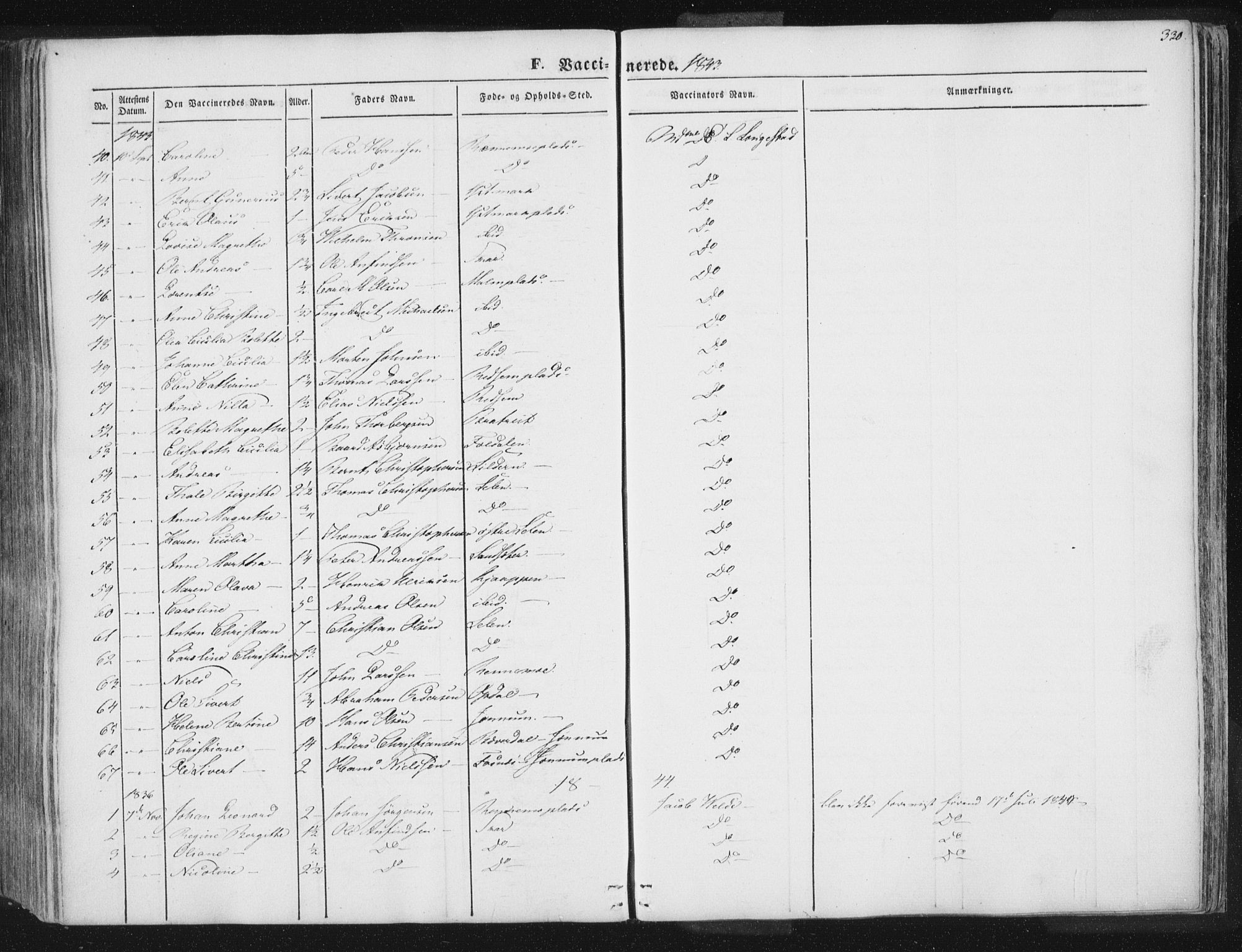 Ministerialprotokoller, klokkerbøker og fødselsregistre - Nord-Trøndelag, SAT/A-1458/741/L0392: Parish register (official) no. 741A06, 1836-1848, p. 330