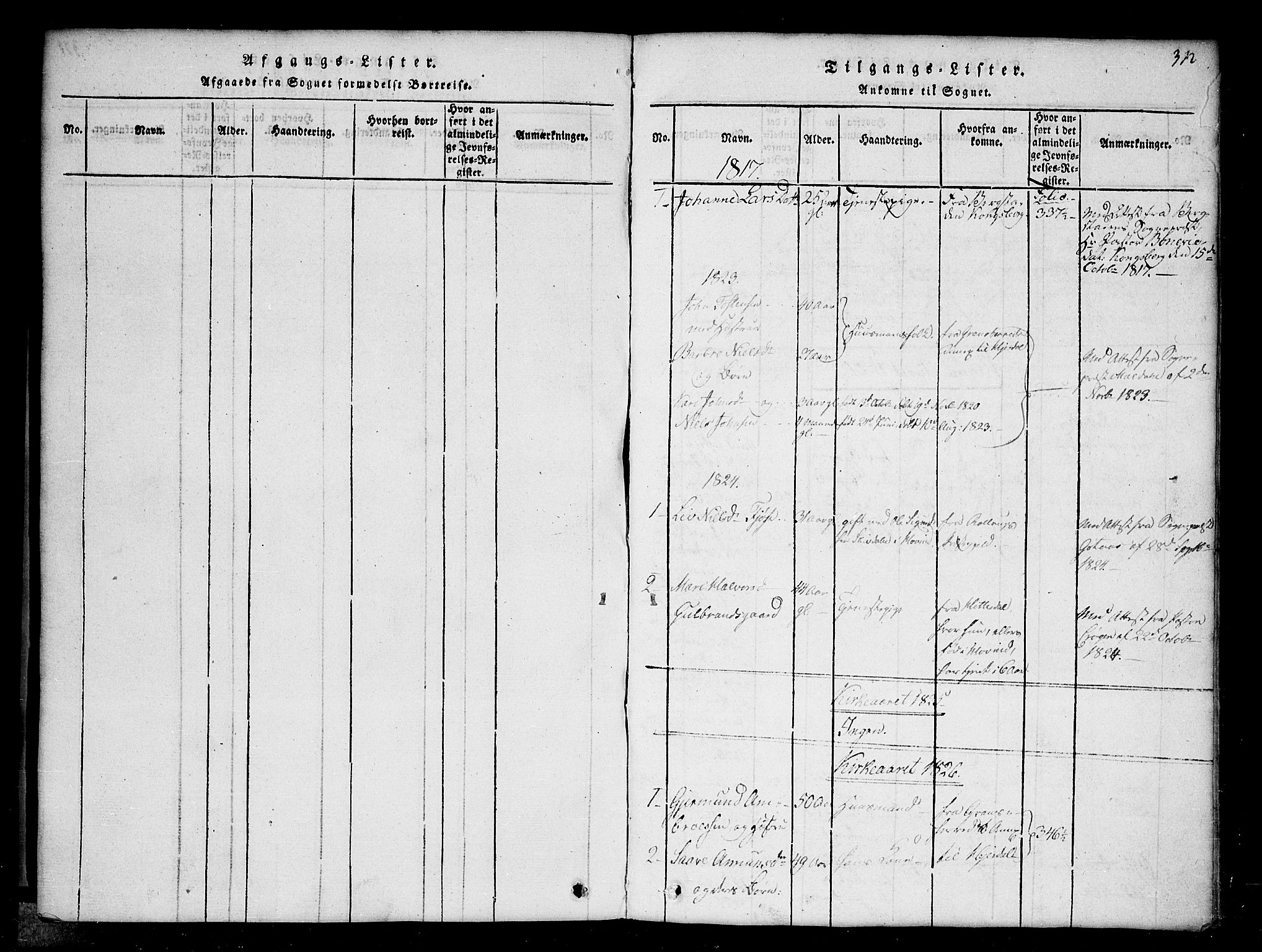 Gransherad kirkebøker, AV/SAKO-A-267/G/Gb/L0001: Parish register (copy) no. II 1, 1815-1860, p. 312