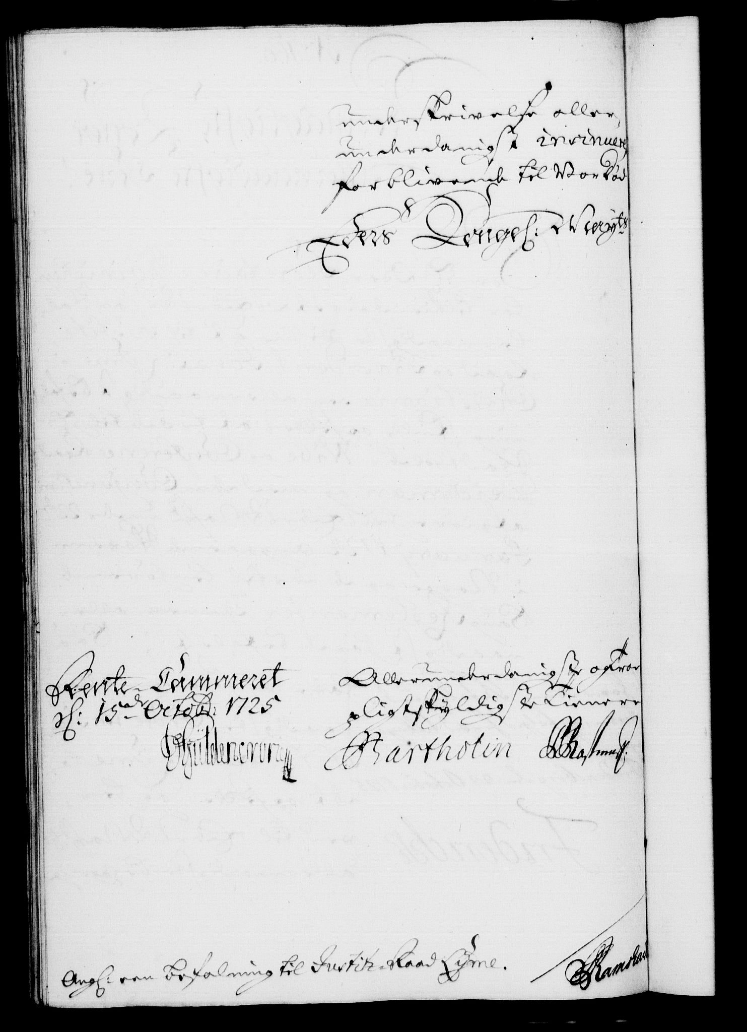 Rentekammeret, Kammerkanselliet, RA/EA-3111/G/Gf/Gfa/L0008: Norsk relasjons- og resolusjonsprotokoll (merket RK 52.8), 1725, p. 879